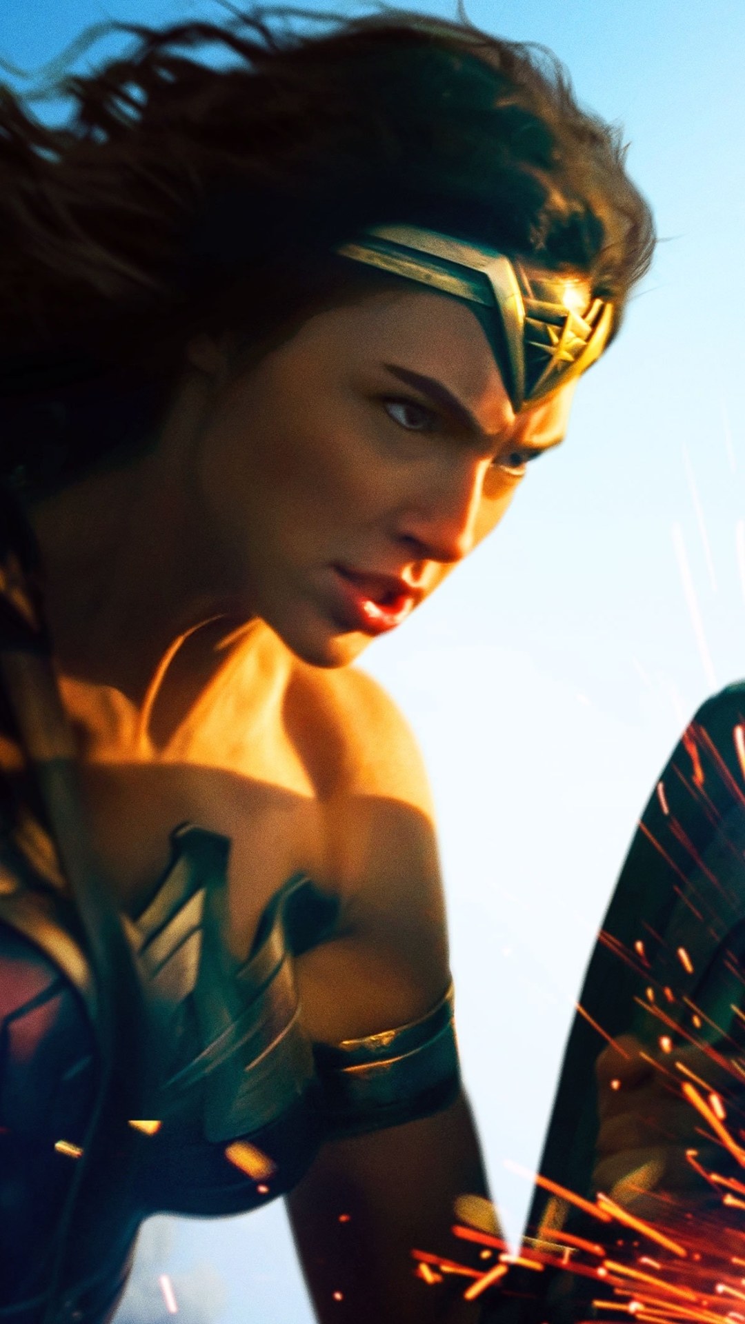 Descarga gratuita de fondo de pantalla para móvil de Películas, La Mujer Maravilla, Gal Gadot.