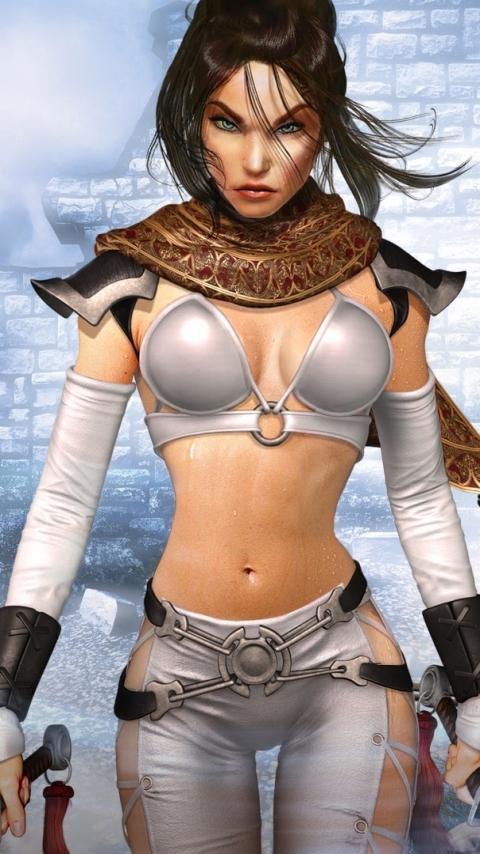 Download mobile wallpaper Fantasy, Women Warrior for free.