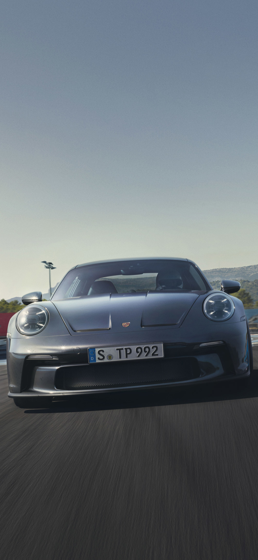 Download mobile wallpaper Porsche, Car, Porsche 911, Porsche 911 Gt3, Vehicles, Silver Car for free.