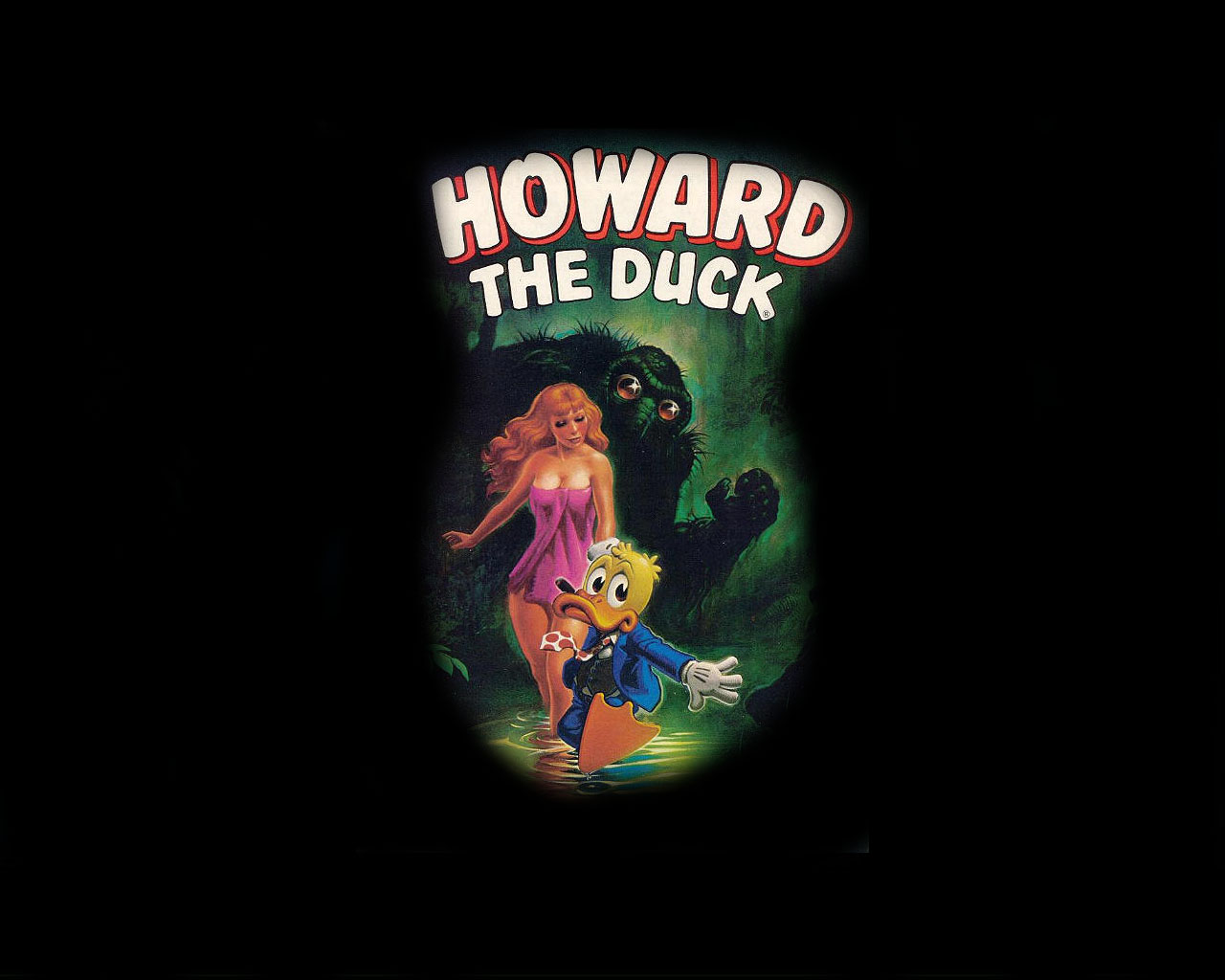 Laden Sie Howard Die Ente HD-Desktop-Hintergründe herunter