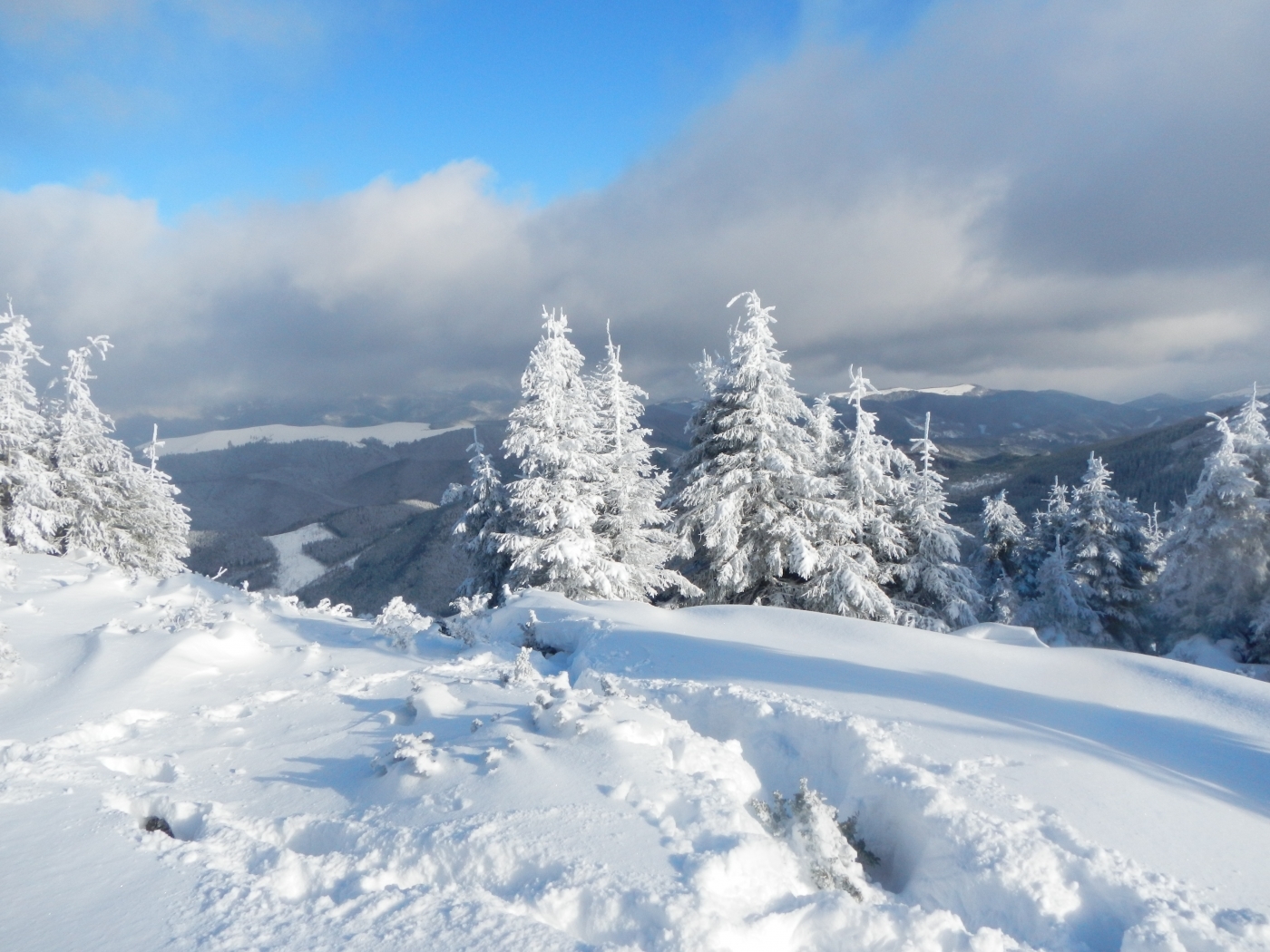 PCデスクトップに冬, 雪, 風景, 自然画像を無料でダウンロード