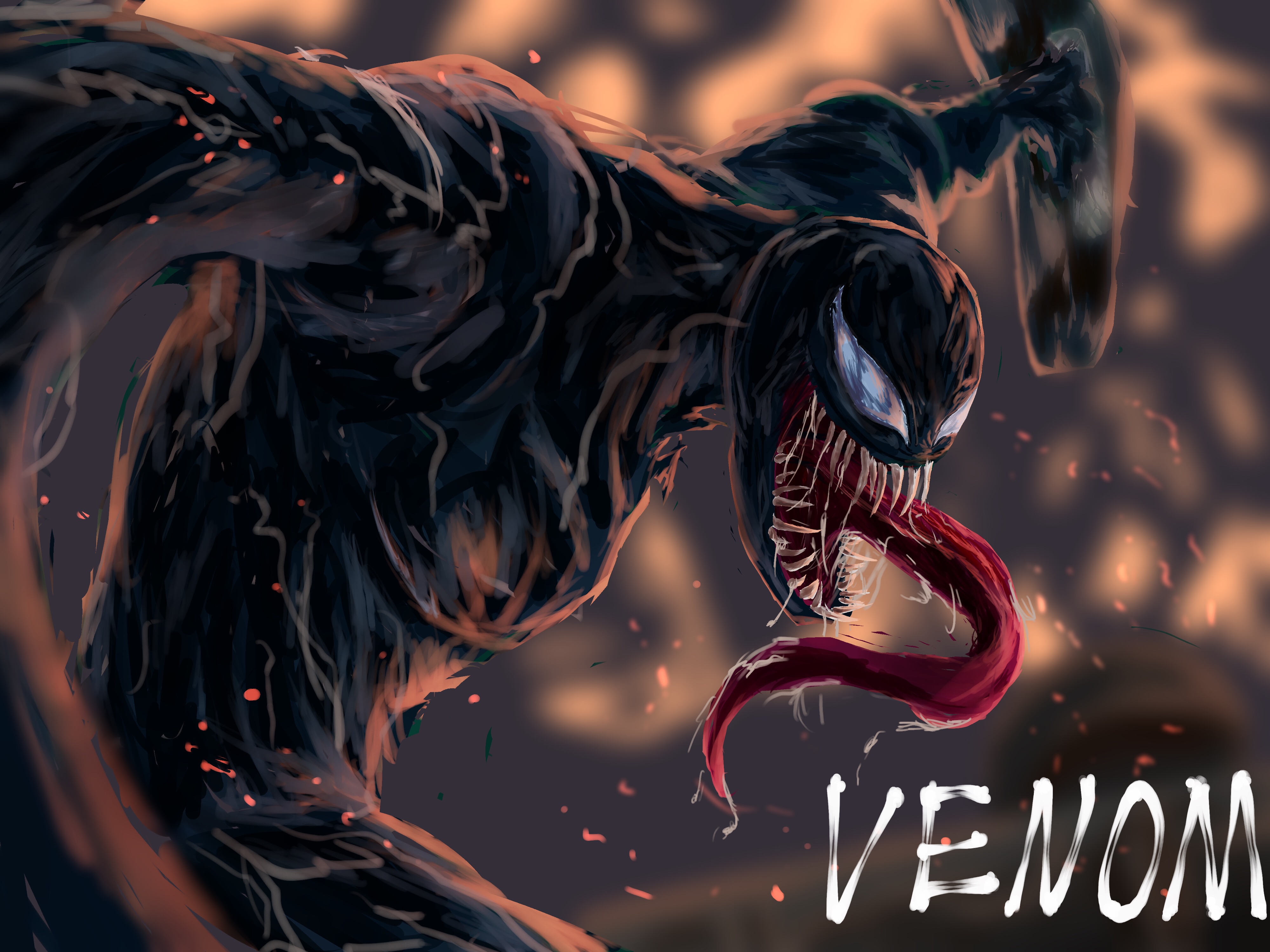 Baixe gratuitamente a imagem História Em Quadrinhos, Venom na área de trabalho do seu PC