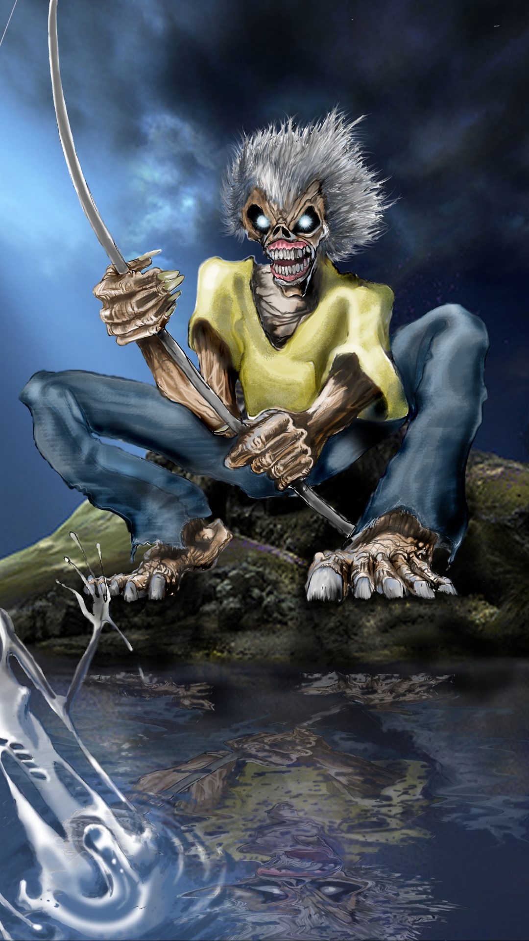 Download mobile wallpaper Music, Iron Maiden for free.