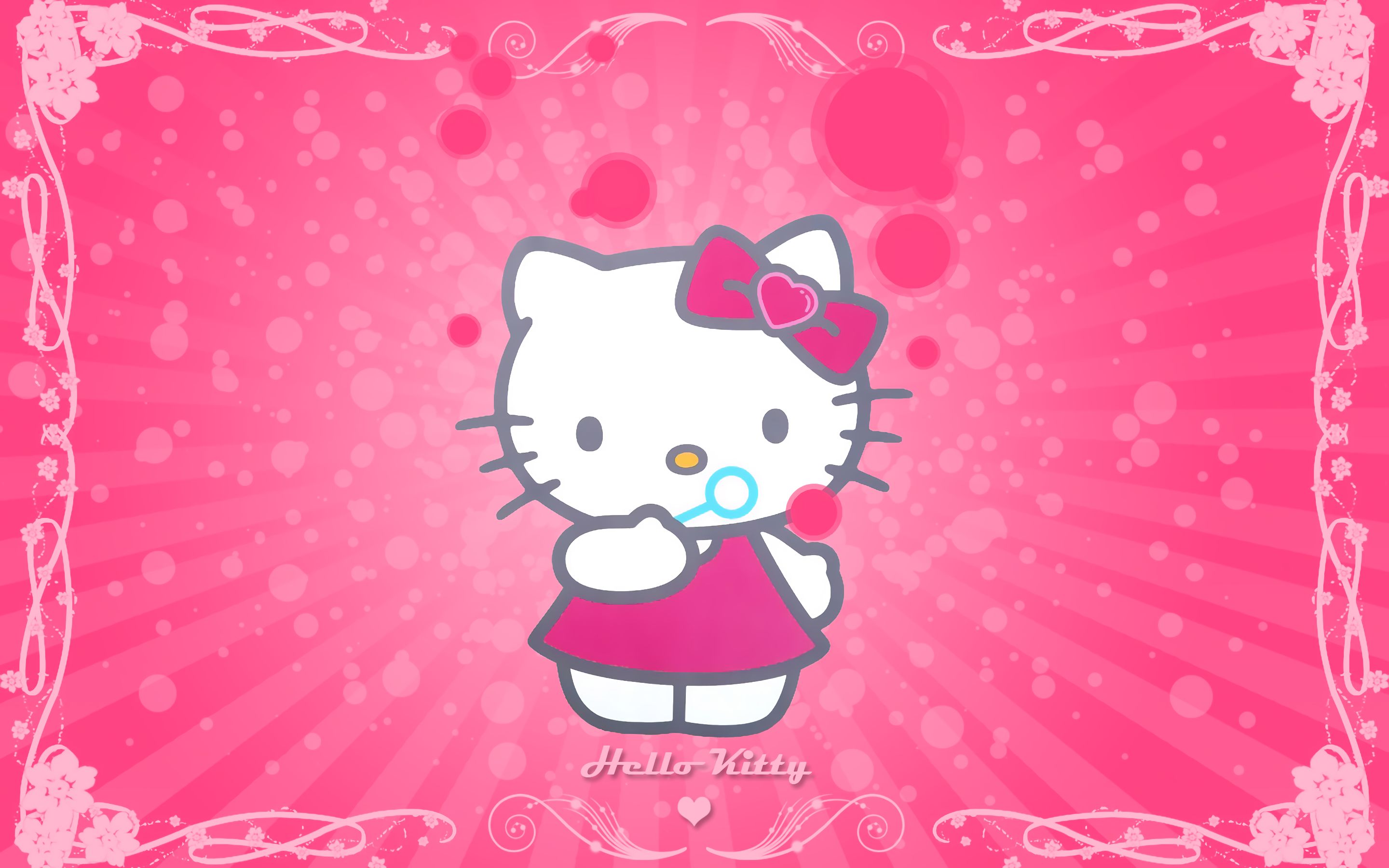 Laden Sie Hello Kitty HD-Desktop-Hintergründe herunter