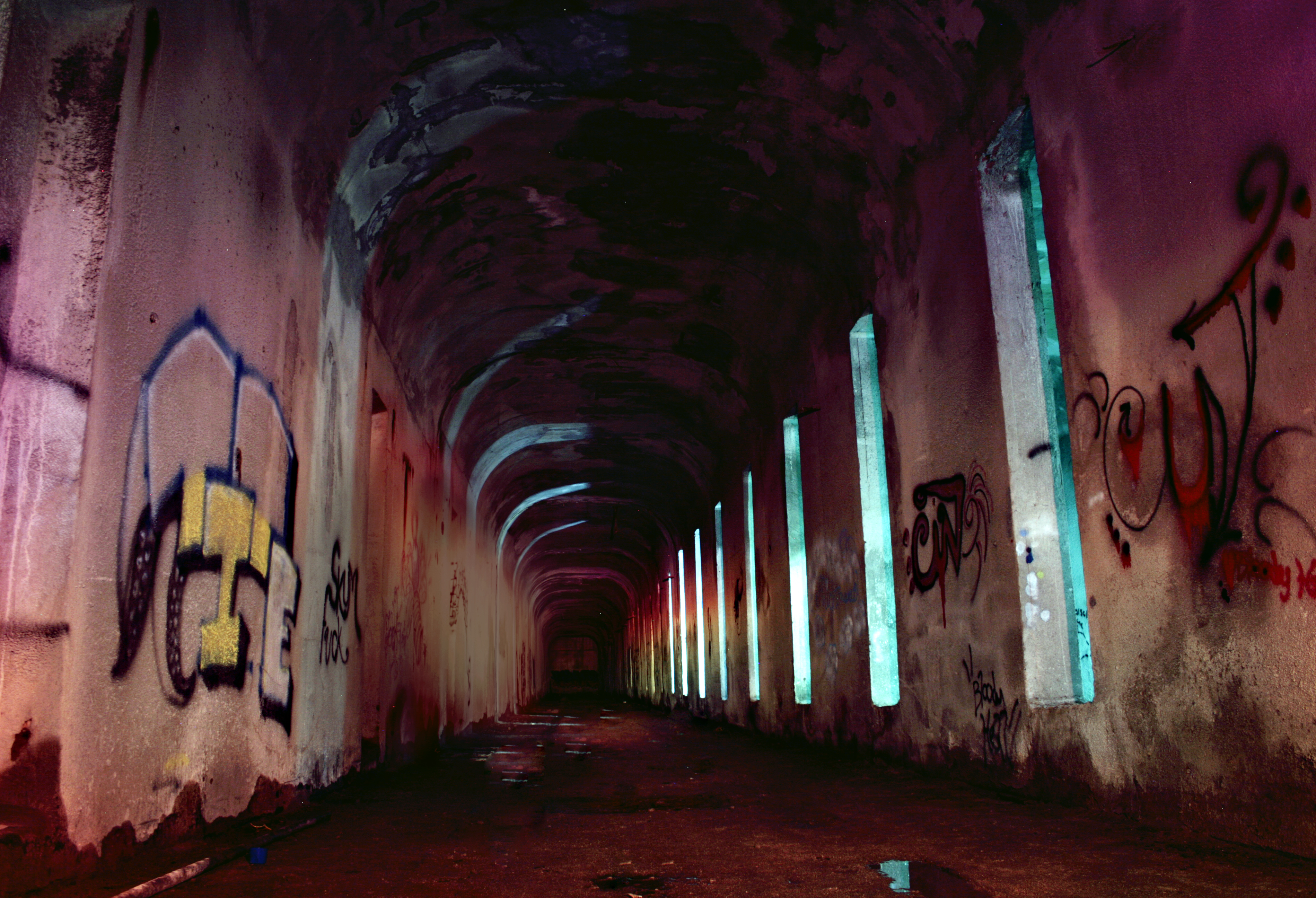 Download mobile wallpaper Tunnel, Man Made for free.
