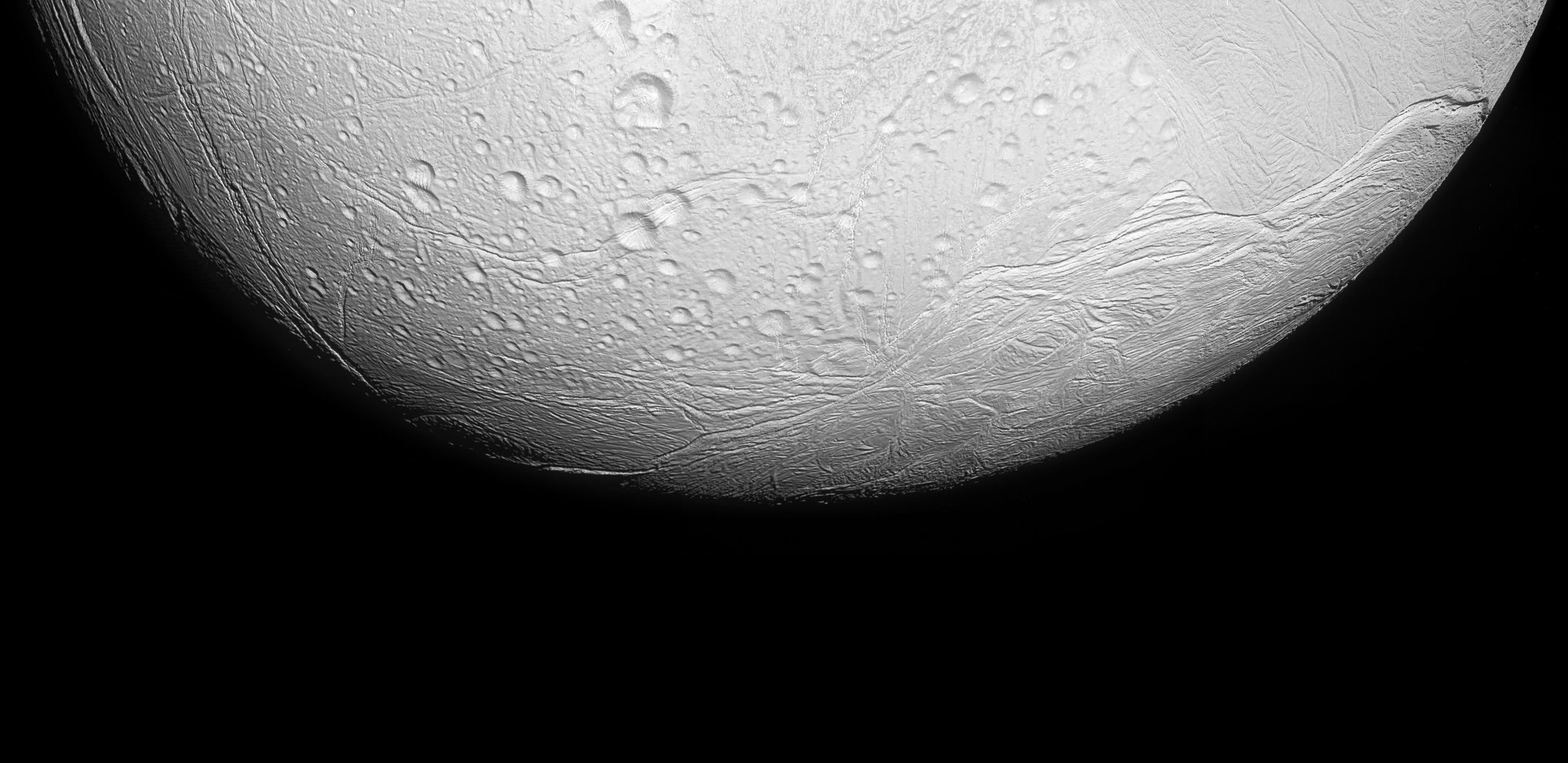 Laden Sie Enceladus HD-Desktop-Hintergründe herunter