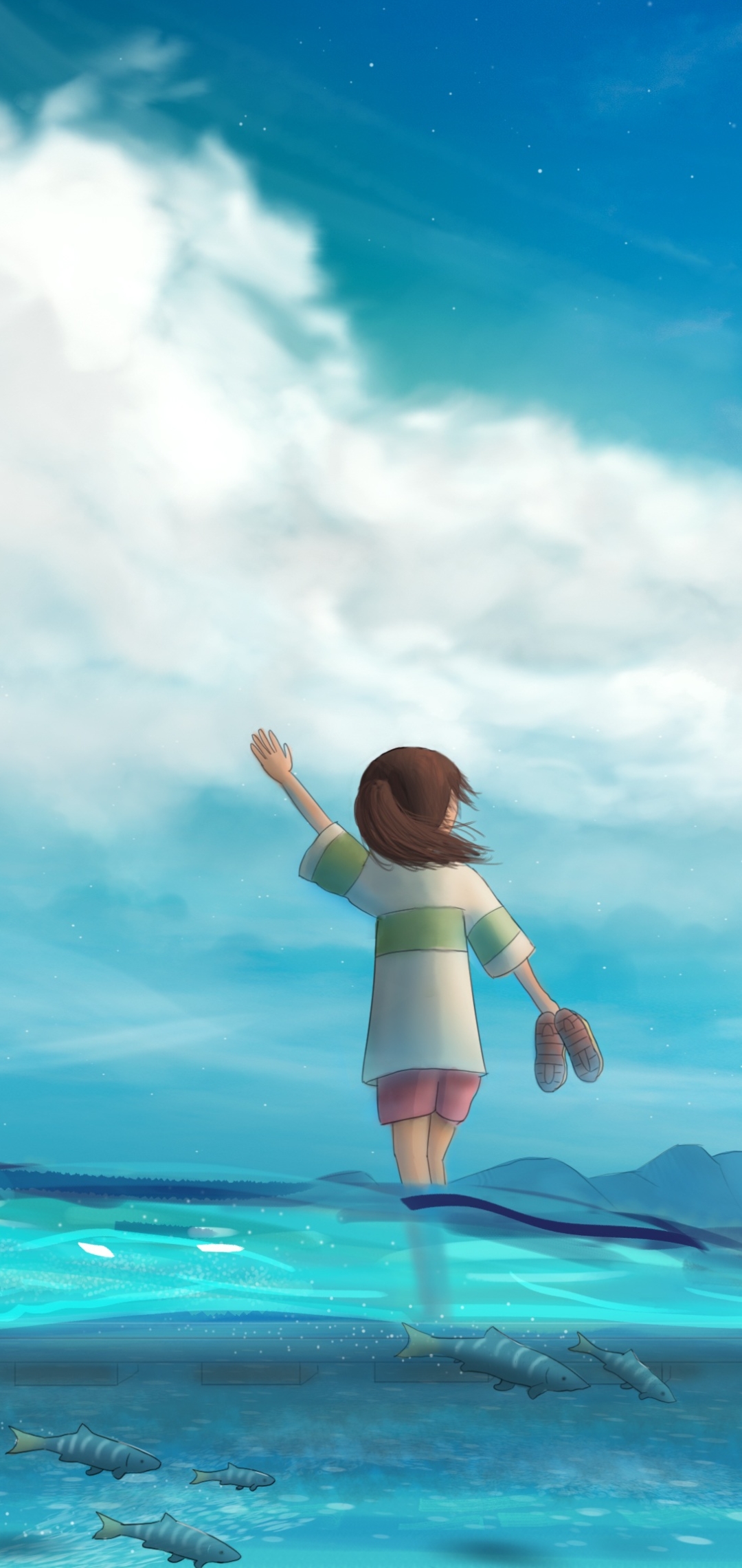 Descarga gratuita de fondo de pantalla para móvil de Animado, El Viaje De Chihiro.