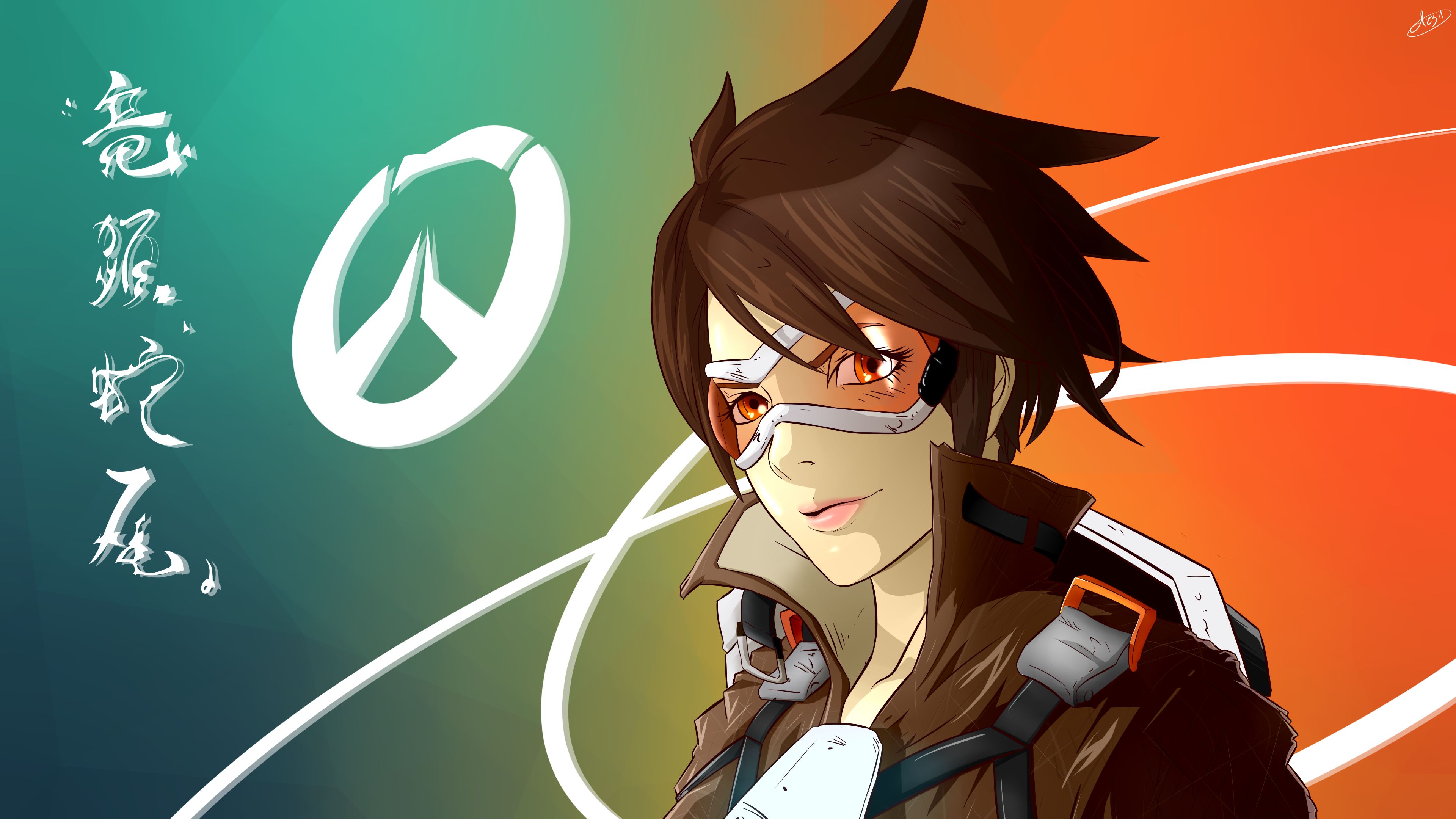 Завантажити шпалери безкоштовно Відеогра, Надзор, Tracer (Overwatch) картинка на робочий стіл ПК