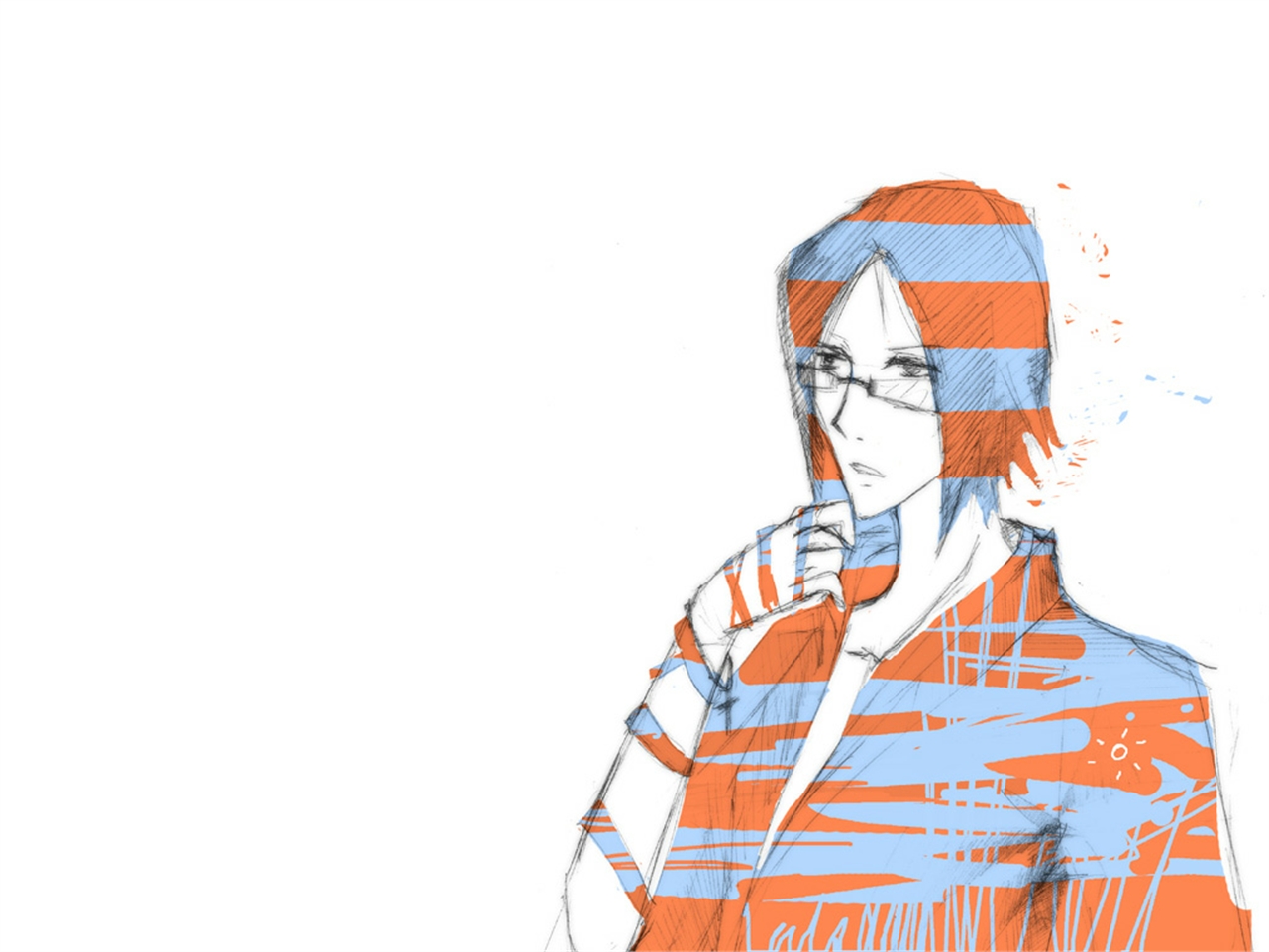 Handy-Wallpaper Bleach, Animes, Uryu Ishida kostenlos herunterladen.