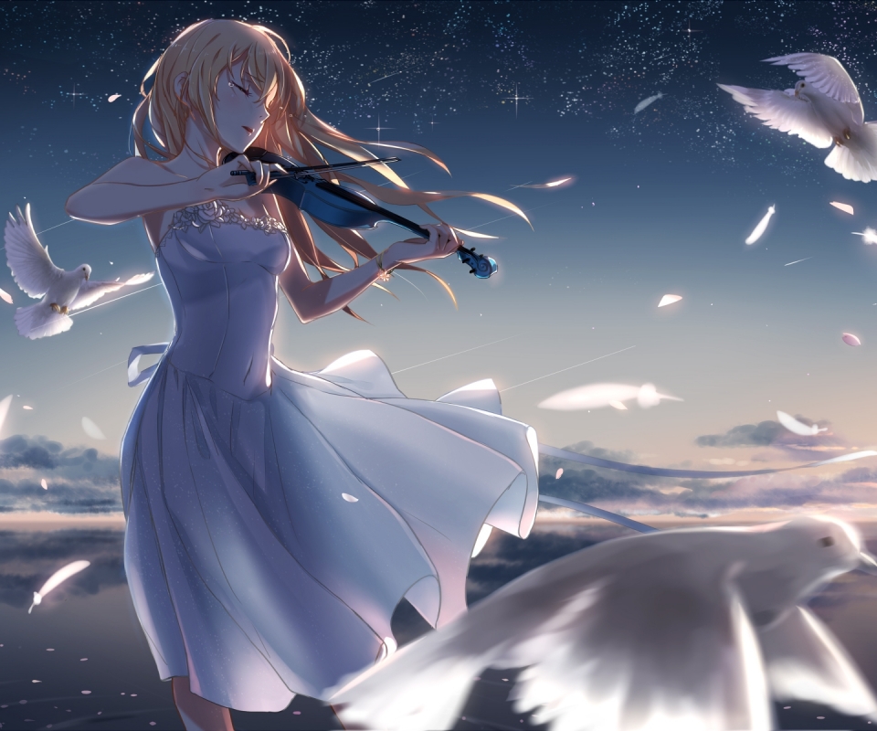 Free download wallpaper Anime, Your Lie In April on your PC desktop