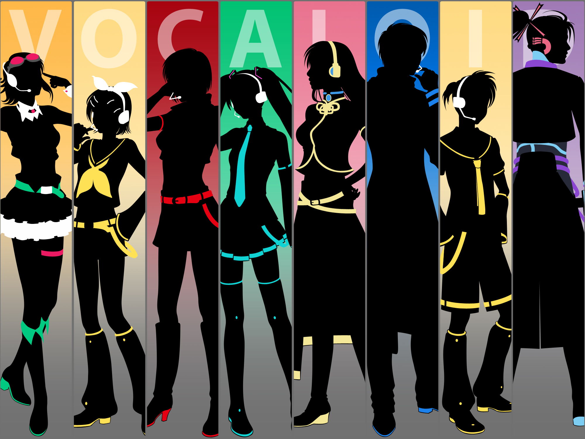 Free download wallpaper Anime, Vocaloid, Hatsune Miku, Luka Megurine, Rin Kagamine, Gumi (Vocaloid), Kaito (Vocaloid), Len Kagamine, Meiko (Vocaloid), Kamui Gakupo on your PC desktop