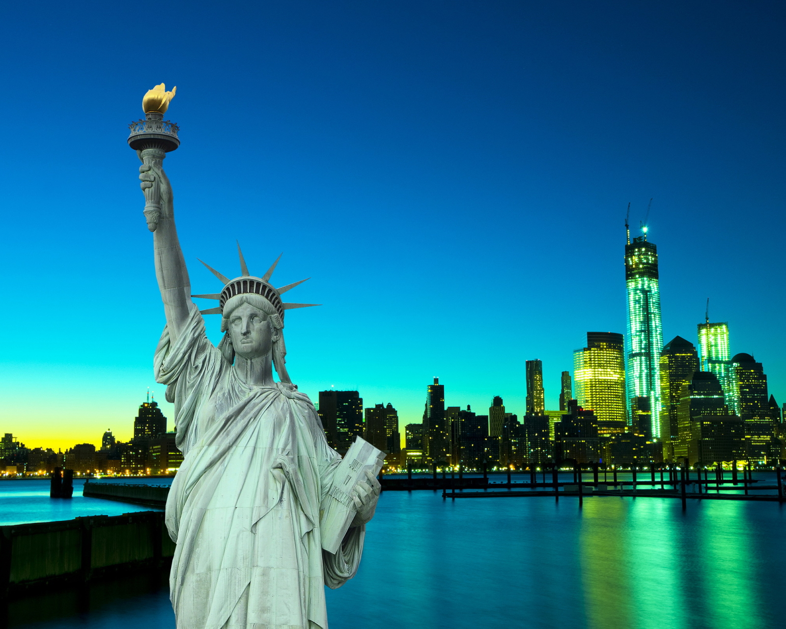 Скачать обои бесплатно Города, Нью Йорк, Сделано Человеком картинка на рабочий стол ПК