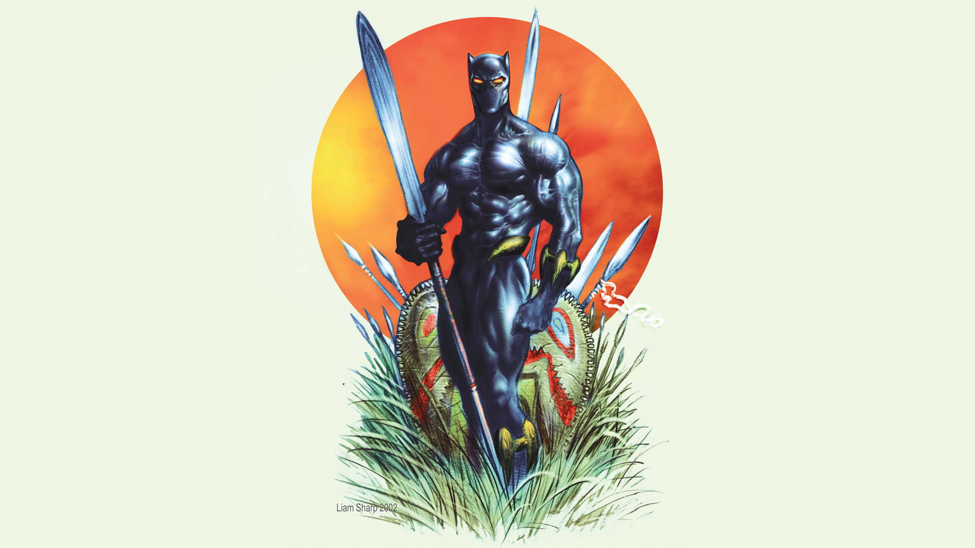 Téléchargez des papiers peints mobile Bande Dessinées, Panthère Noire (Marvel Comics), Black Panther gratuitement.