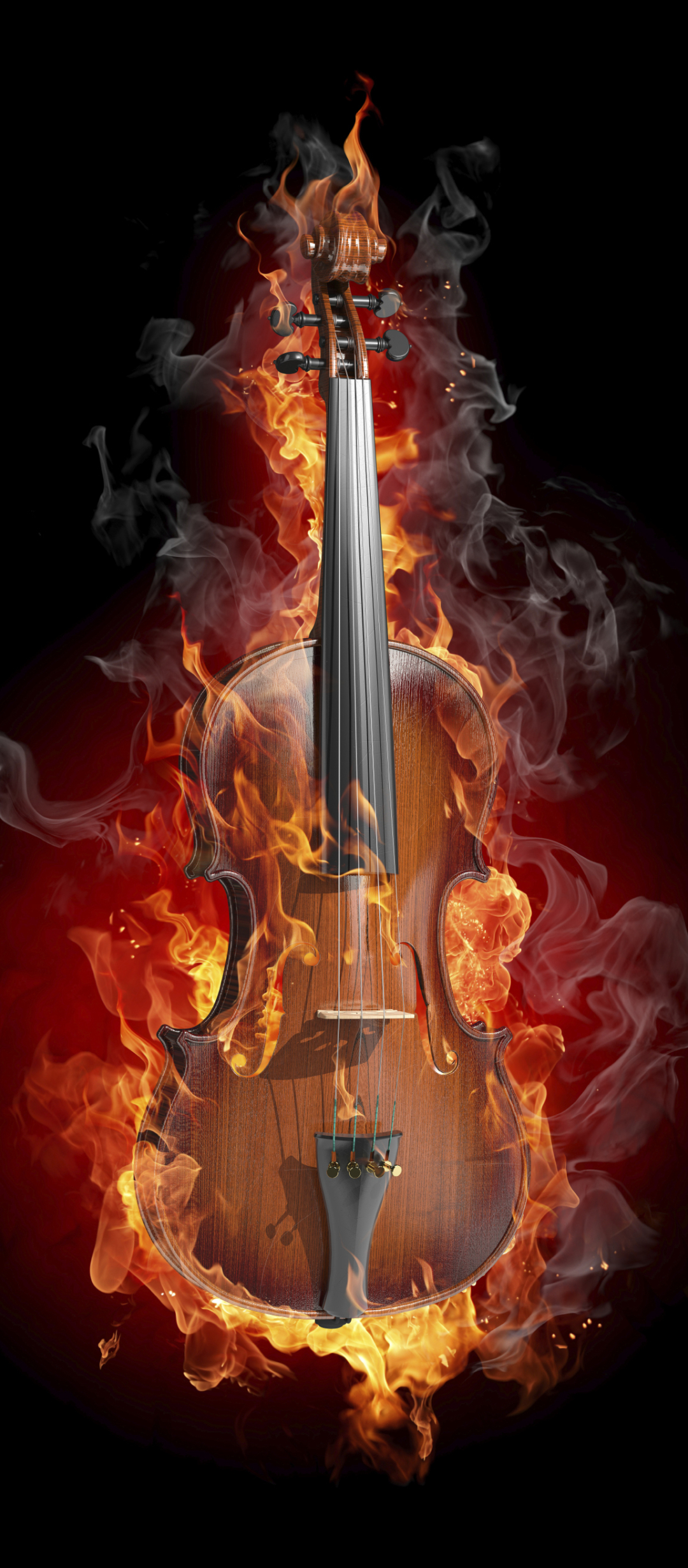 Download mobile wallpaper Music, Violin for free.