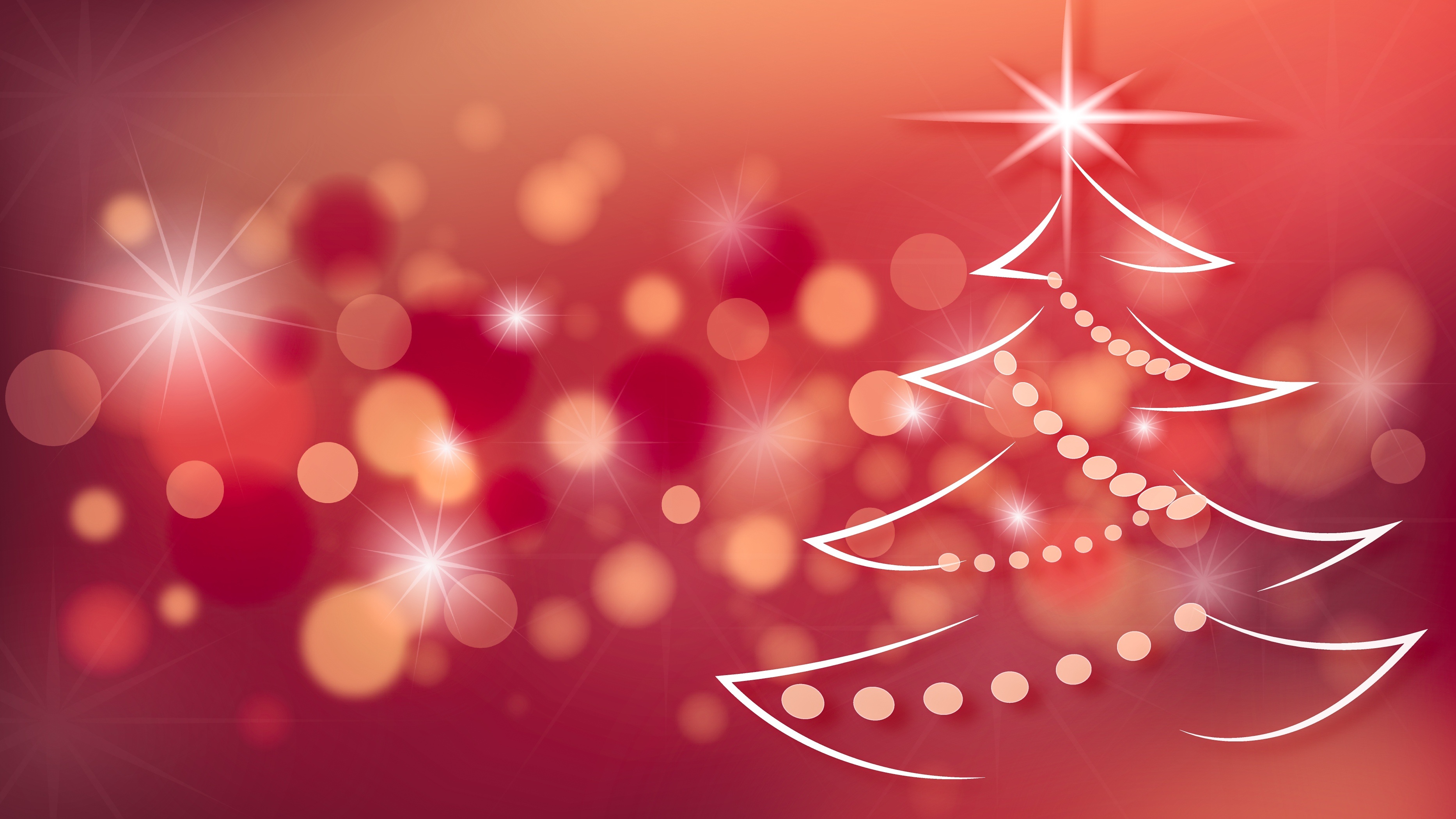 PCデスクトップにクリスマス, クリスマスツリー, ボケ, ホリデー画像を無料でダウンロード