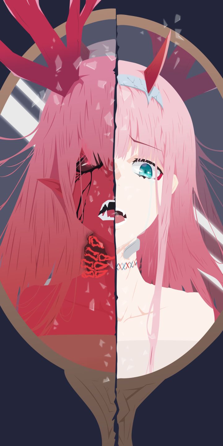 Скачать картинку Аниме, Милый Во Франксе, Zero Two (Дорогая В Franxx) в телефон бесплатно.