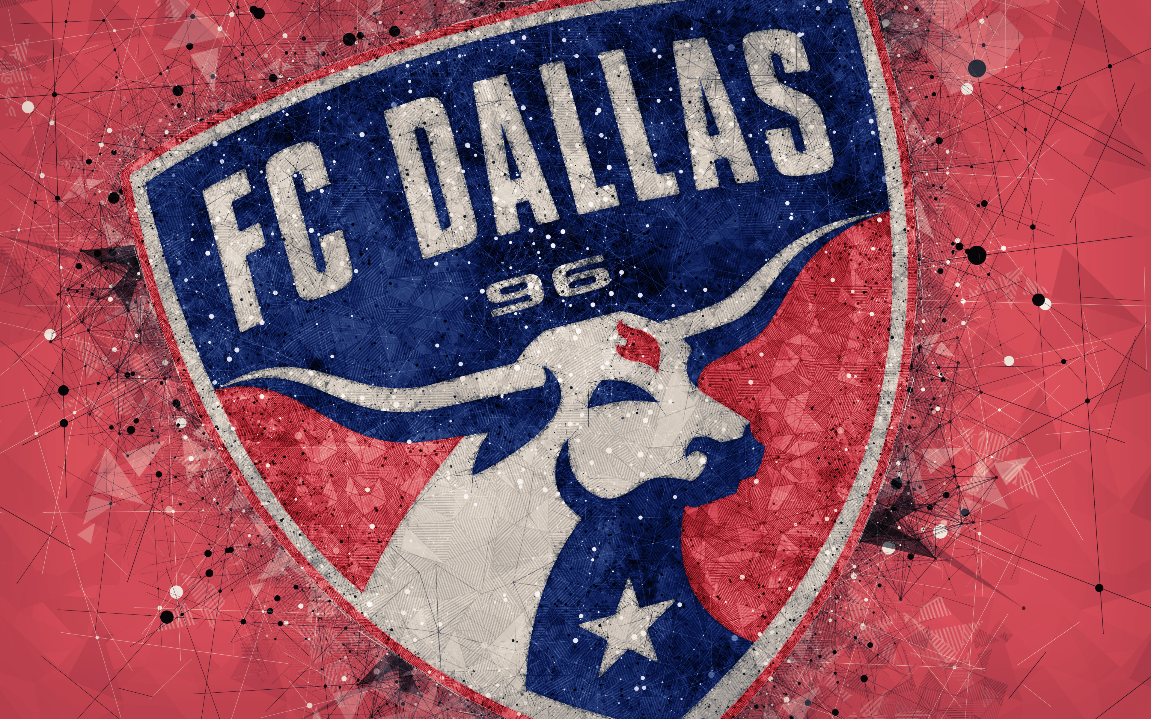 Téléchargez des papiers peints mobile Logo, Des Sports, Emblème, Football, Mls, Fc Dallas gratuitement.