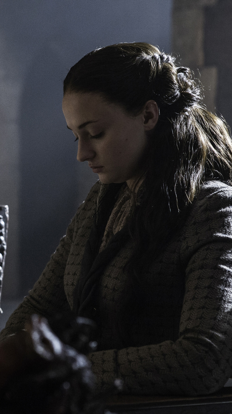 Download mobile wallpaper Game Of Thrones, Tv Show, Sansa Stark, Sophie Turner for free.