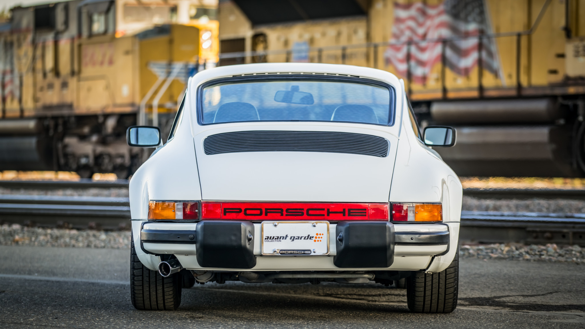 Download mobile wallpaper Porsche, Car, Old Car, Vehicles, Coupé, White Car, Porsche 911Sc for free.