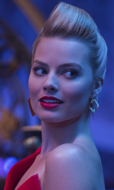 Download mobile wallpaper Focus, Movie, Margot Robbie for free.