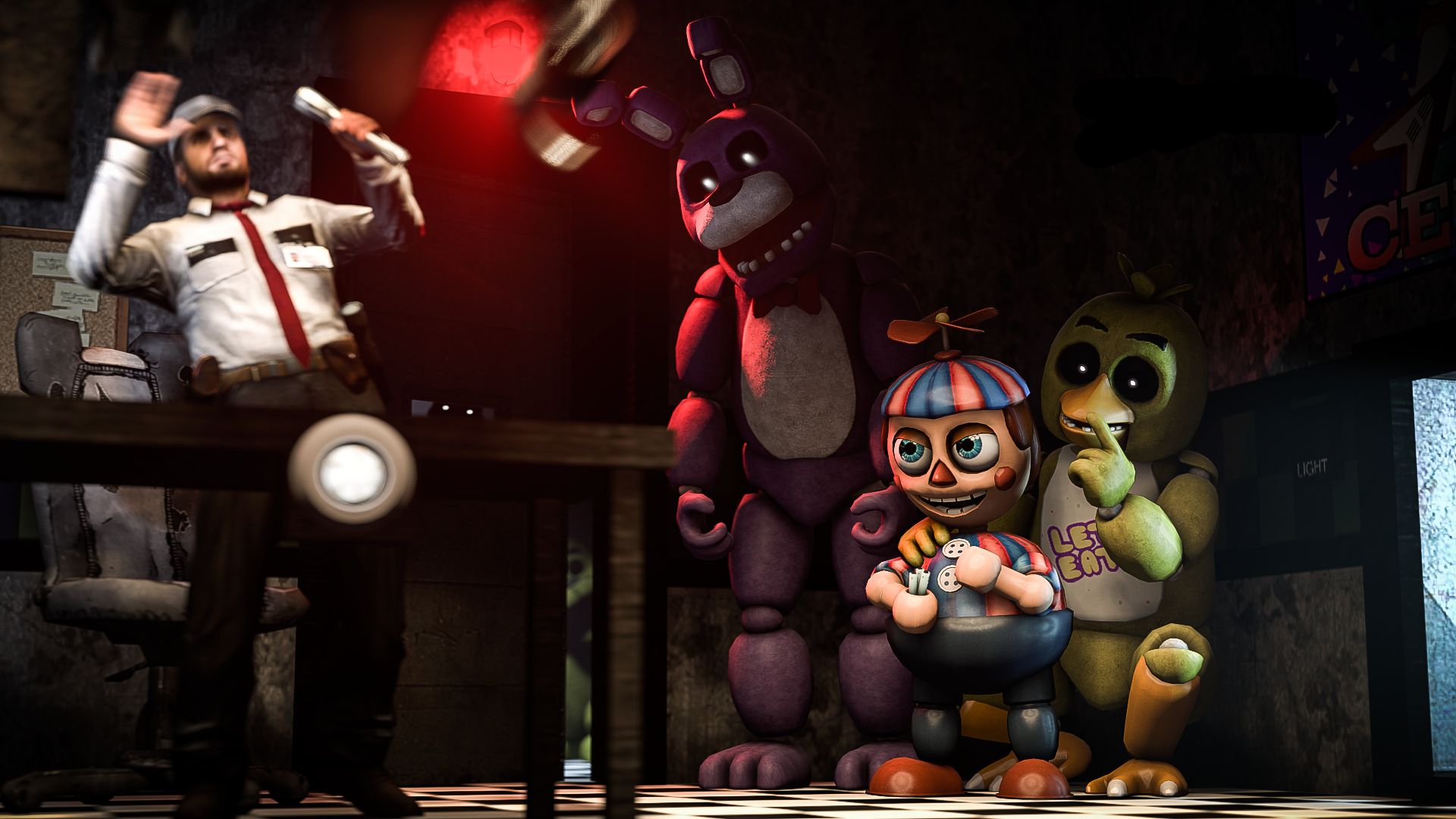 Laden Sie das Computerspiele, Five Nights At Freddy's-Bild kostenlos auf Ihren PC-Desktop herunter