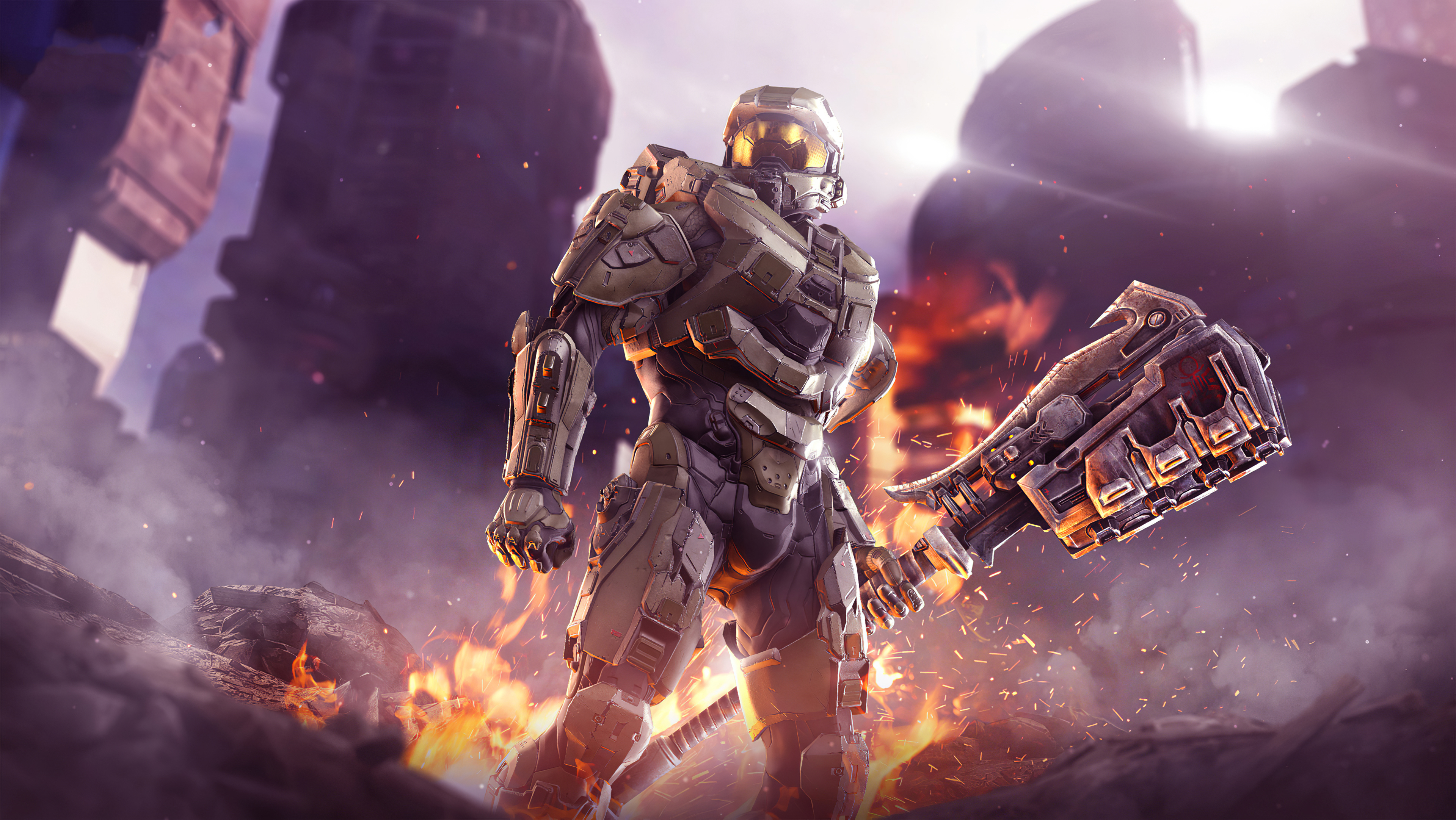 Download mobile wallpaper Halo, Warrior, Video Game for free.