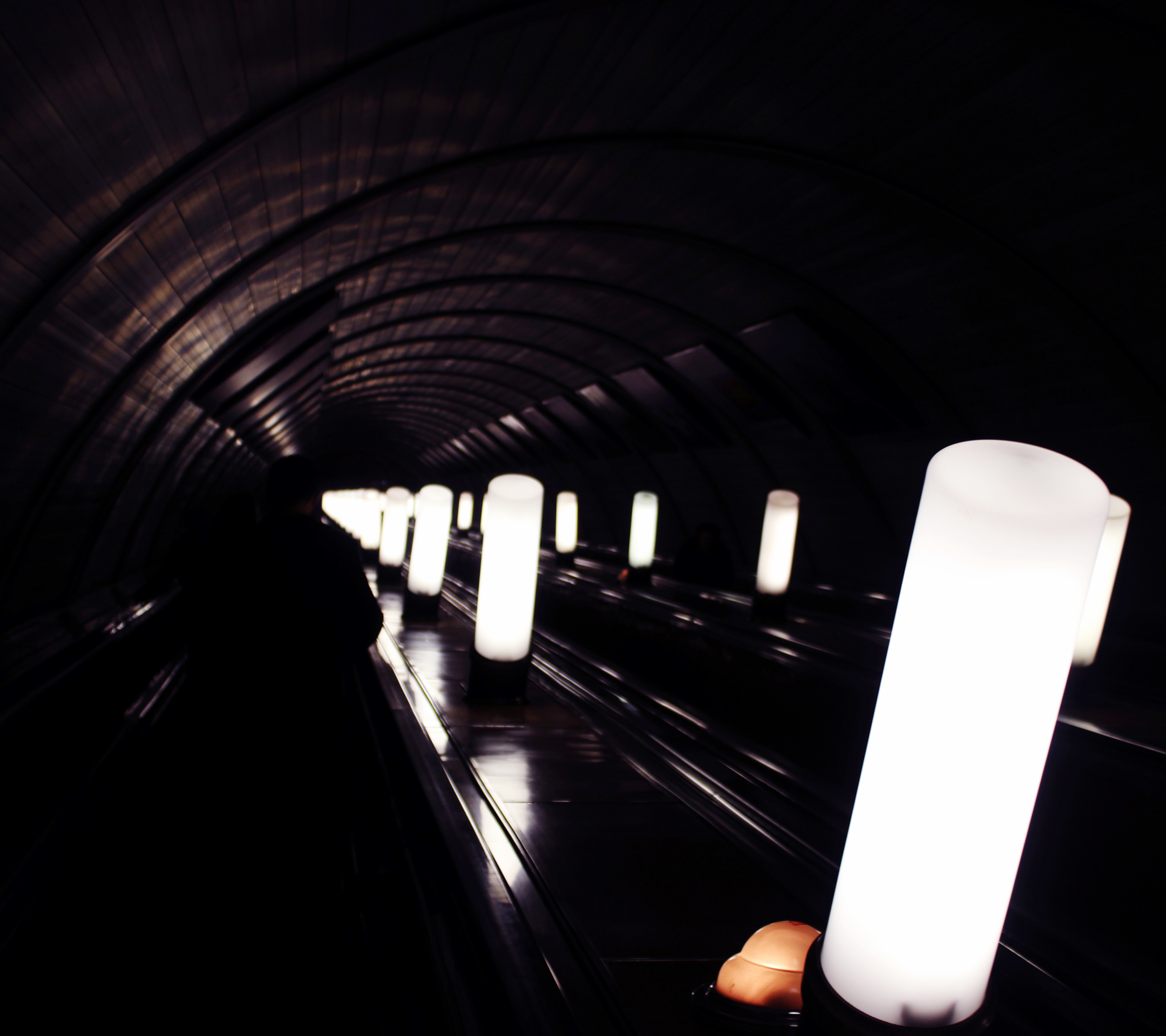 Download mobile wallpaper Dark, Underground, Subway, Man Made for free.