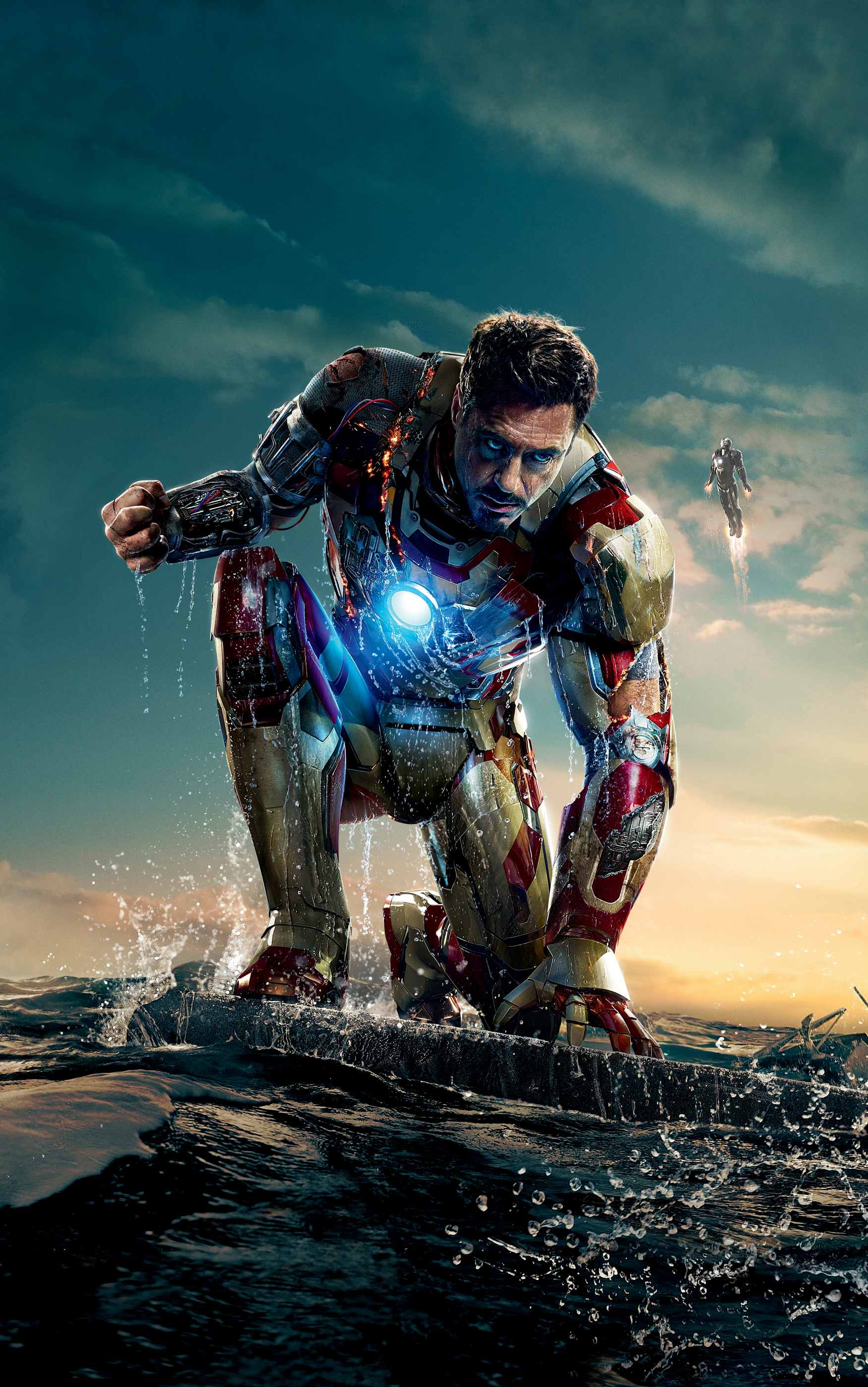 Téléchargez des papiers peints mobile Iron Man, Robert Downey Jr, Film, Homme De Fer, Tony Stark, Iron Man 3 gratuitement.
