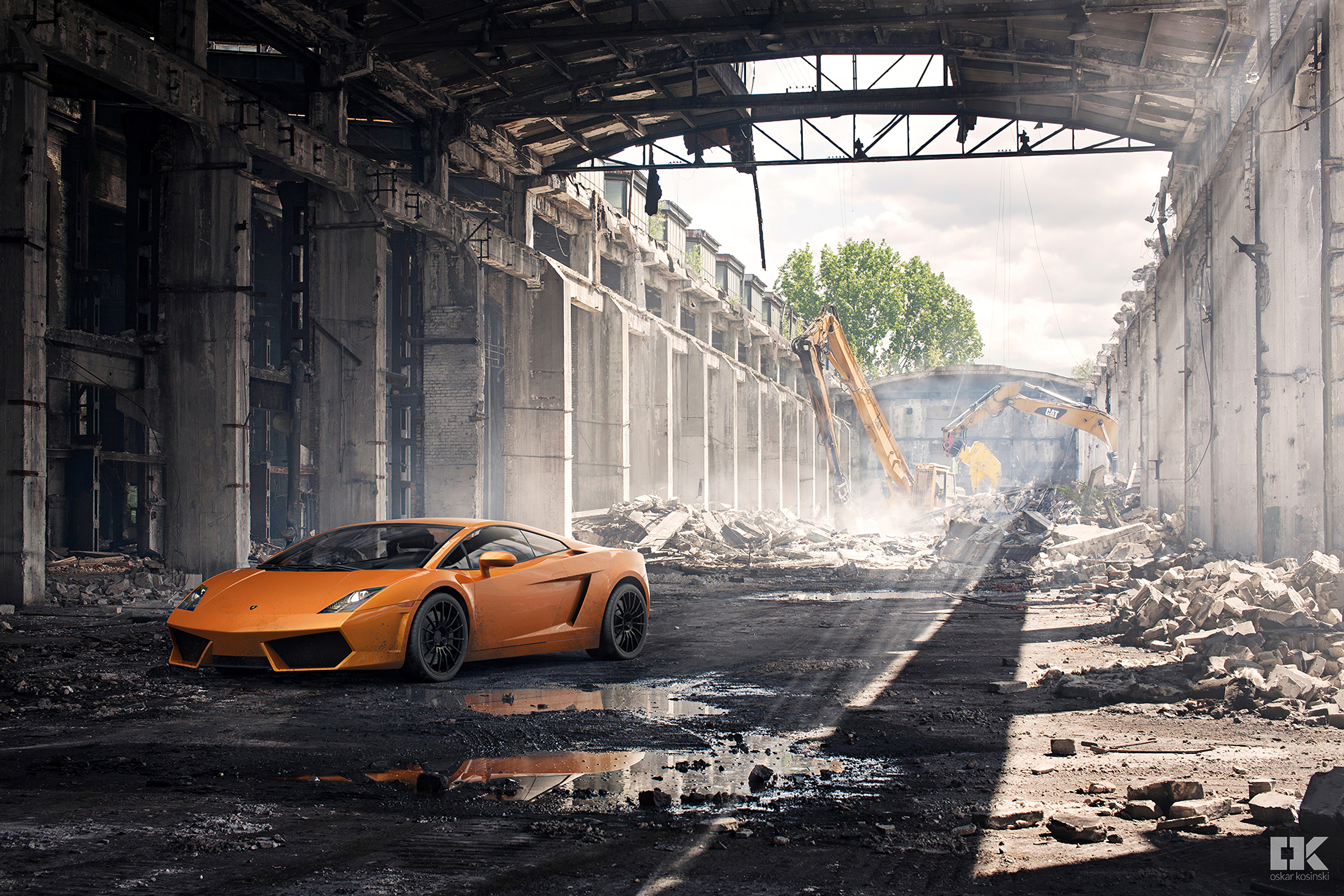 Handy-Wallpaper Lamborghini, Lamborghini Gallardo, Fahrzeuge kostenlos herunterladen.