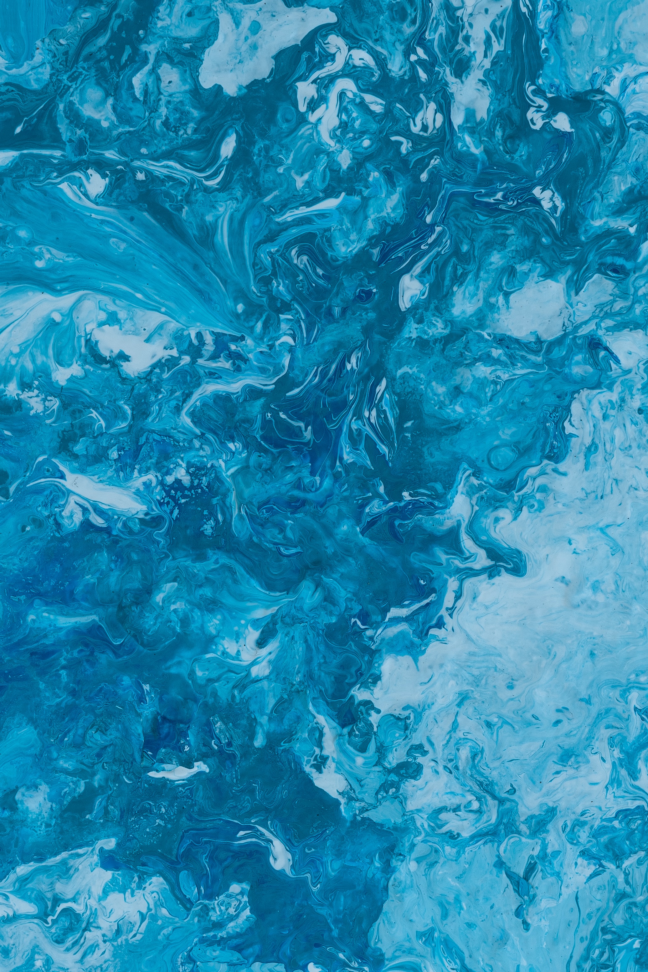abstract, blue, divorces, paint, liquid Desktop Wallpaper