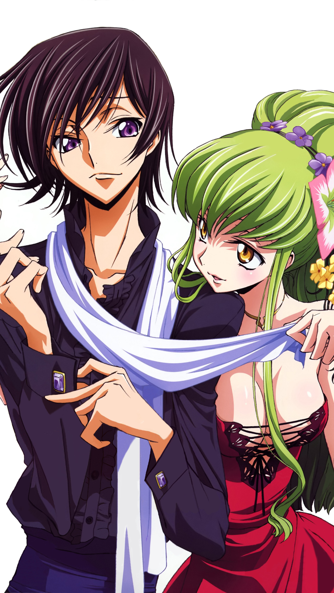 Download mobile wallpaper Anime, Lelouch Lamperouge, Code Geass, C C (Code Geass) for free.