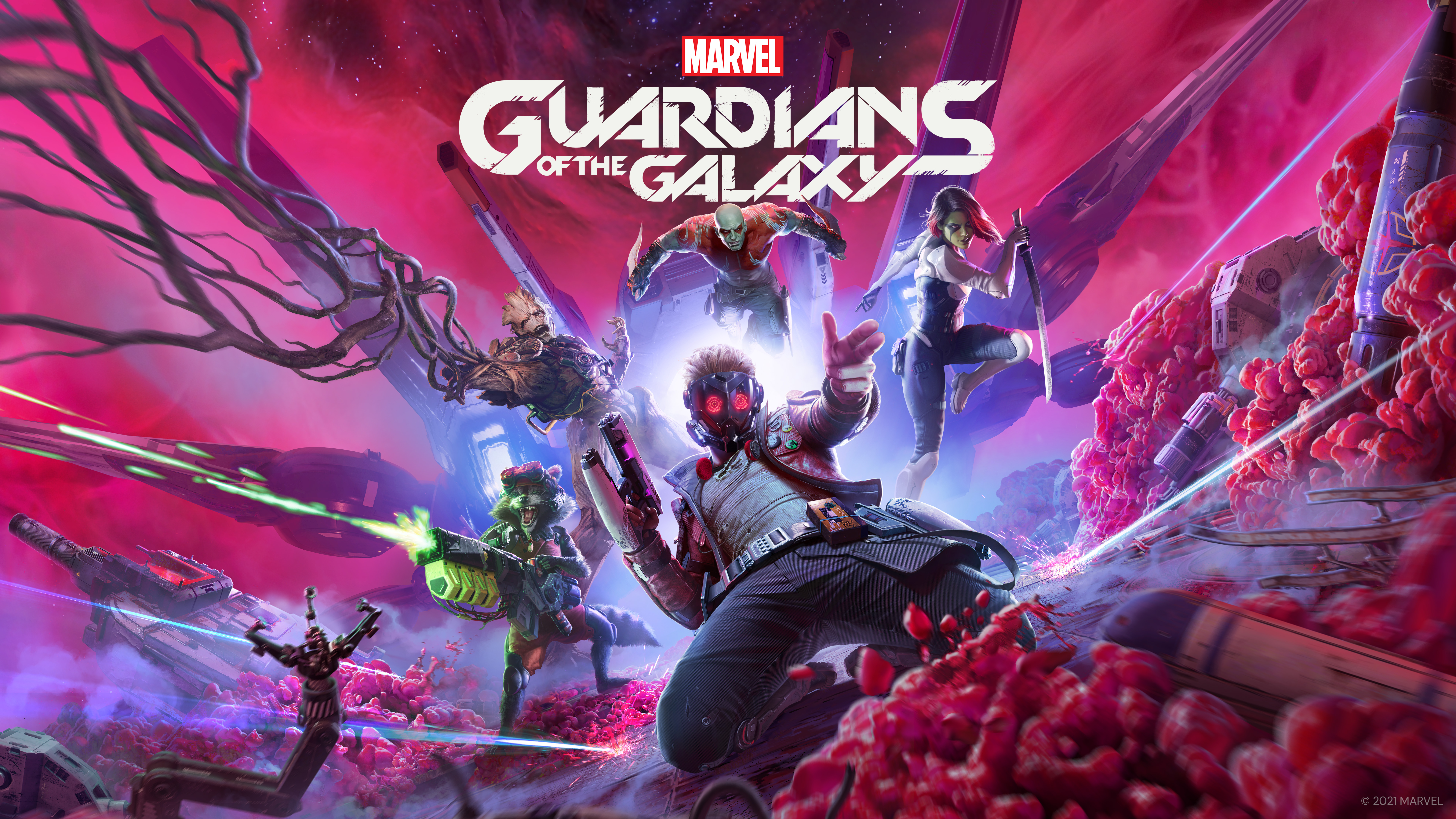 Die besten Marvels Guardians Of The Galaxy-Hintergründe für den Telefonbildschirm