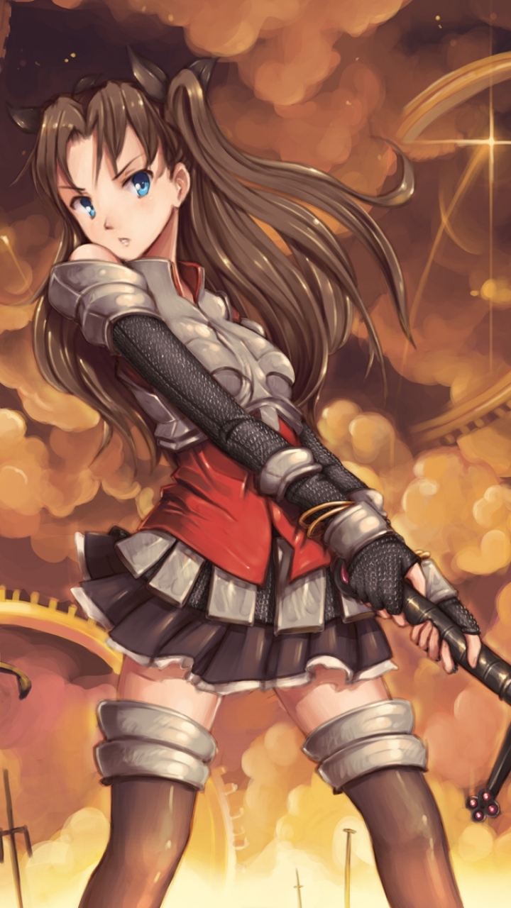 Download mobile wallpaper Anime, Fate/stay Night: Unlimited Blade Works, Rin Tohsaka, Fate Series for free.