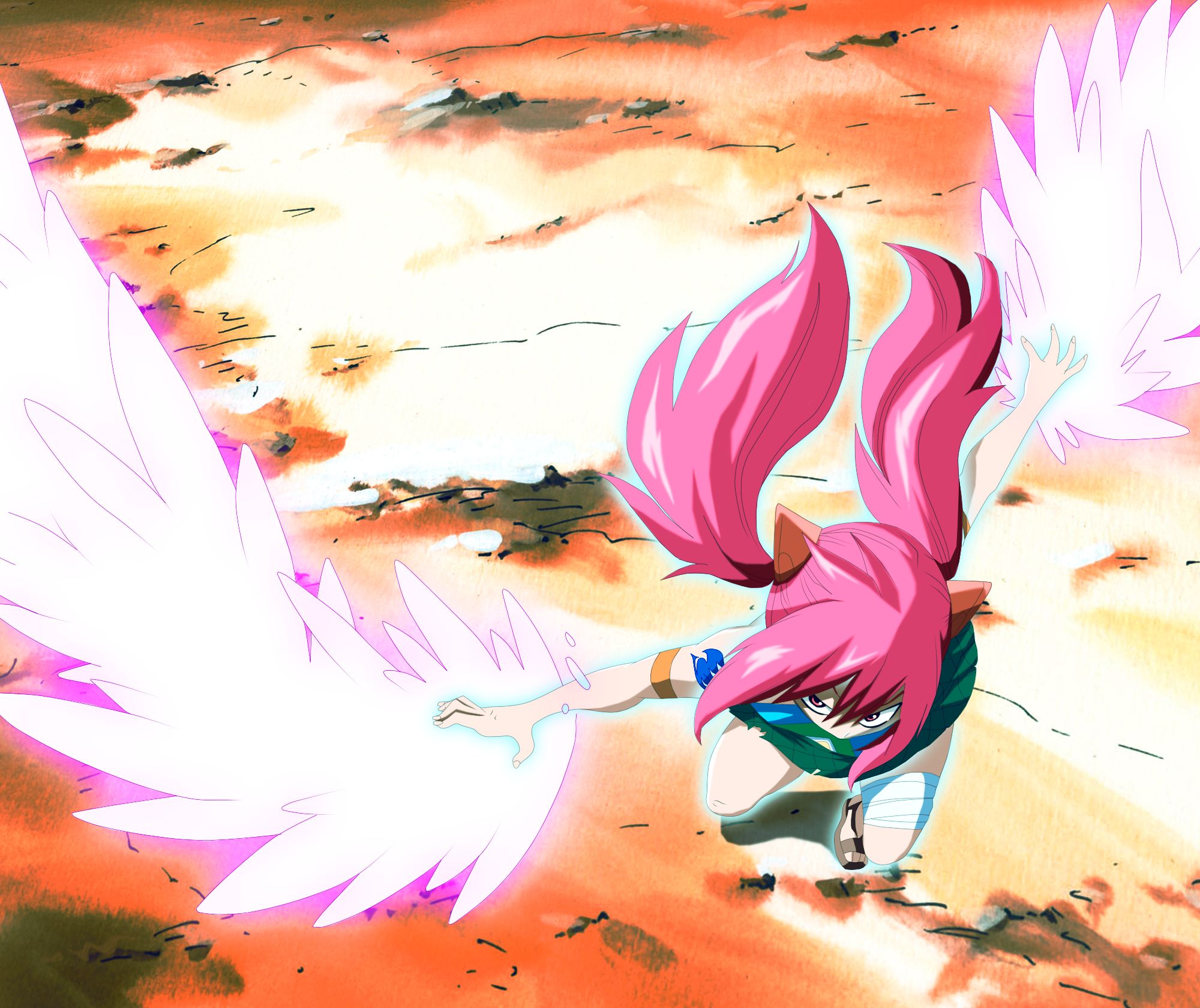 Laden Sie das Animes, Fairy Tail, Wendy Marvell-Bild kostenlos auf Ihren PC-Desktop herunter