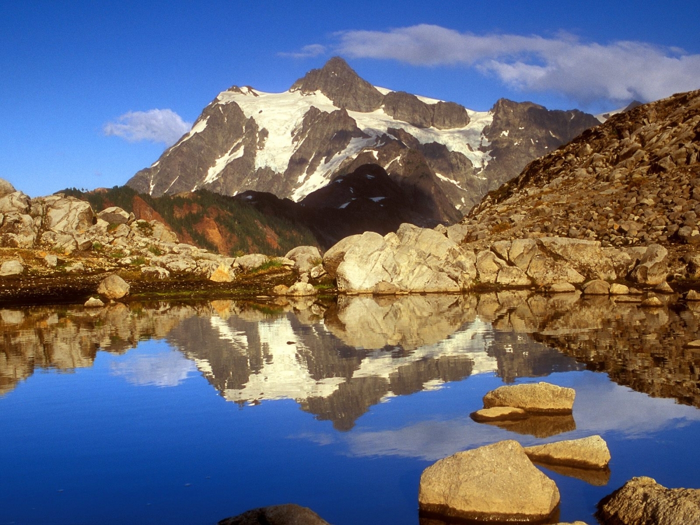 PCデスクトップに山脈, 風景画像を無料でダウンロード