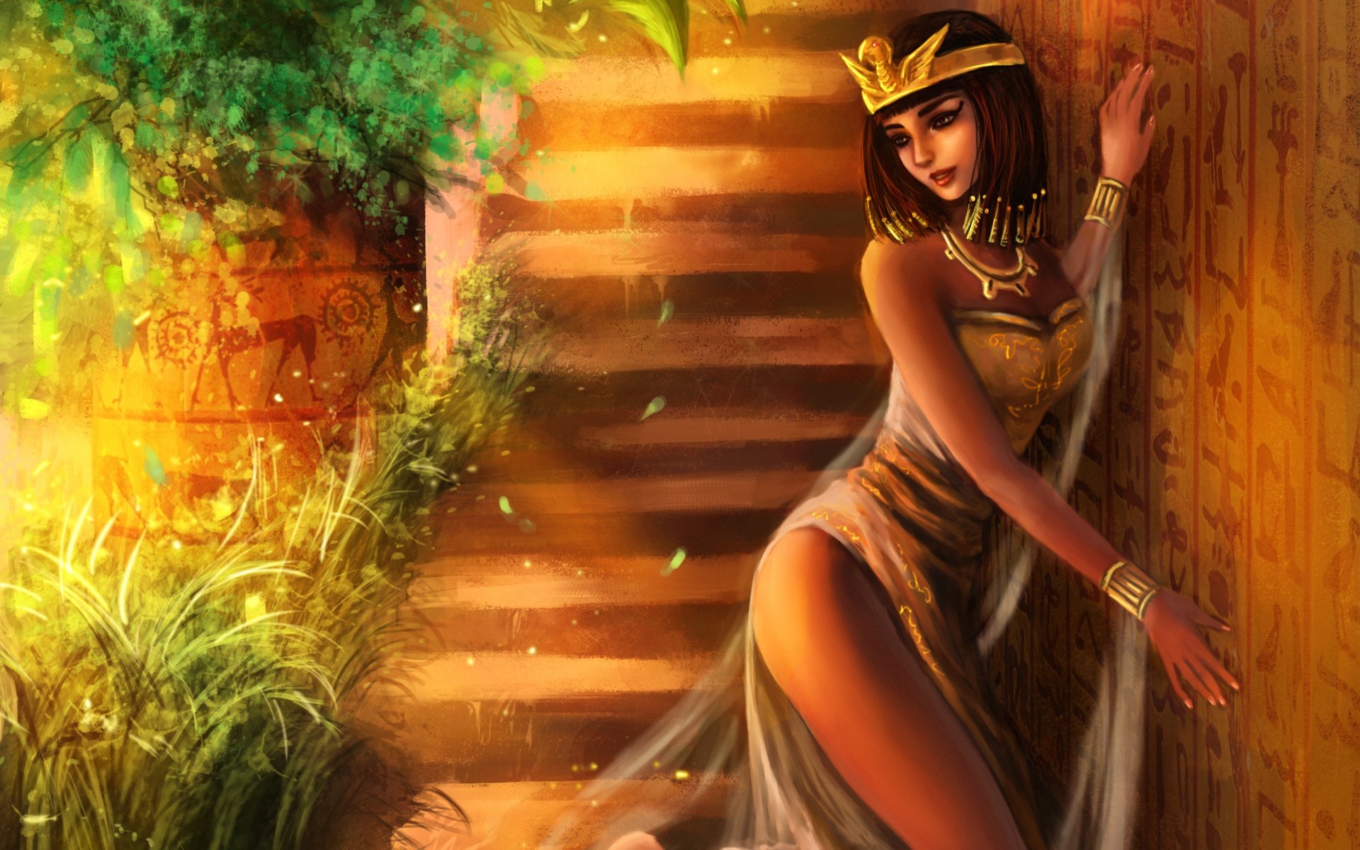 egypt, fantasy, women, cleopatra