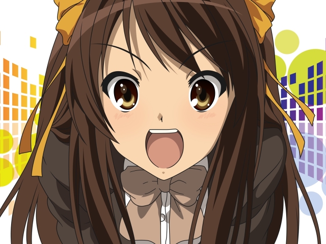 Laden Sie das Süß, Animes, Haruhi Suzumiya, Suzumiya Haruhi No Yūutsu-Bild kostenlos auf Ihren PC-Desktop herunter