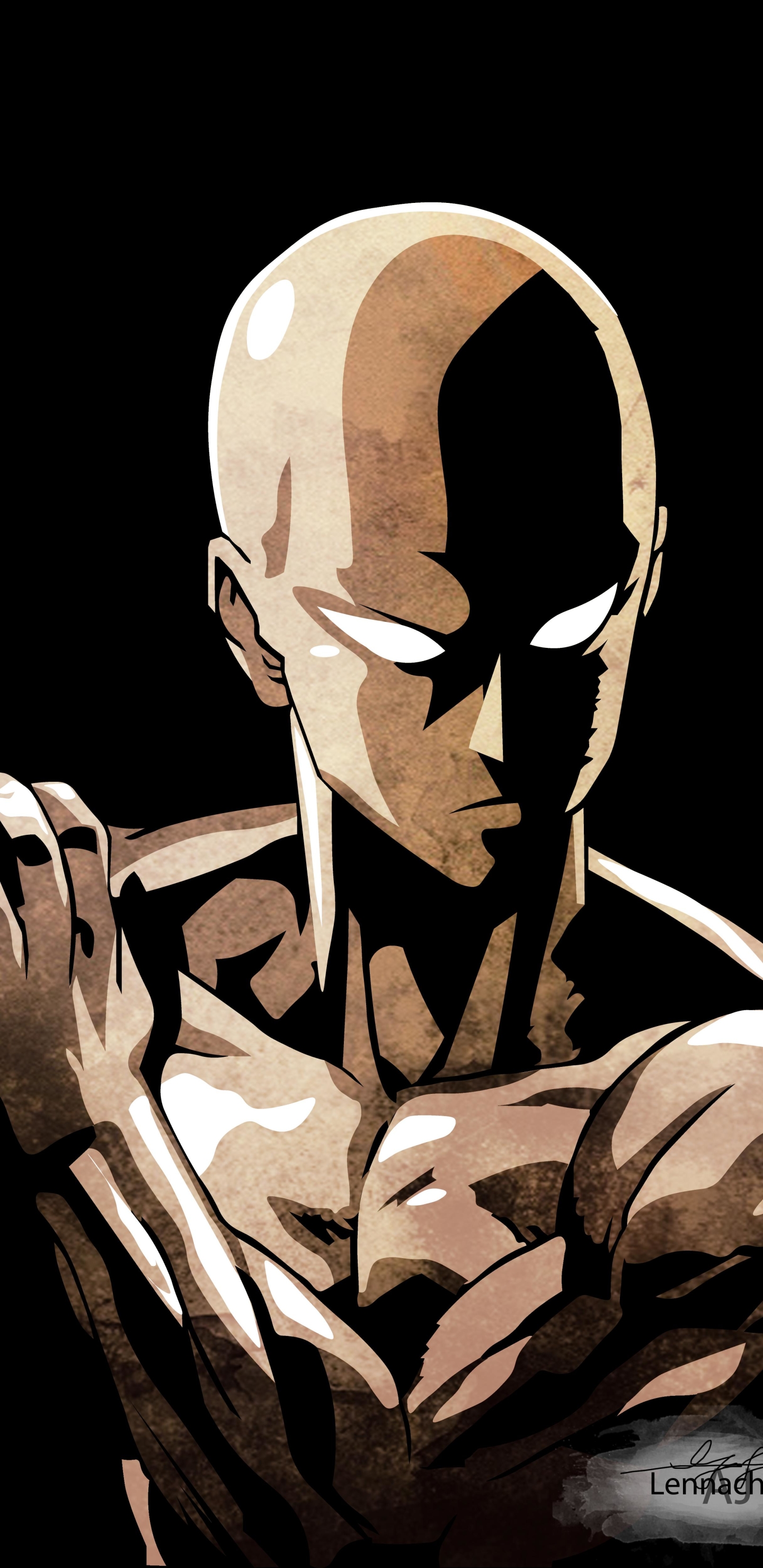 Descarga gratuita de fondo de pantalla para móvil de Animado, Saitama (Hombre De Un Solo Golpe), One Punch Man.