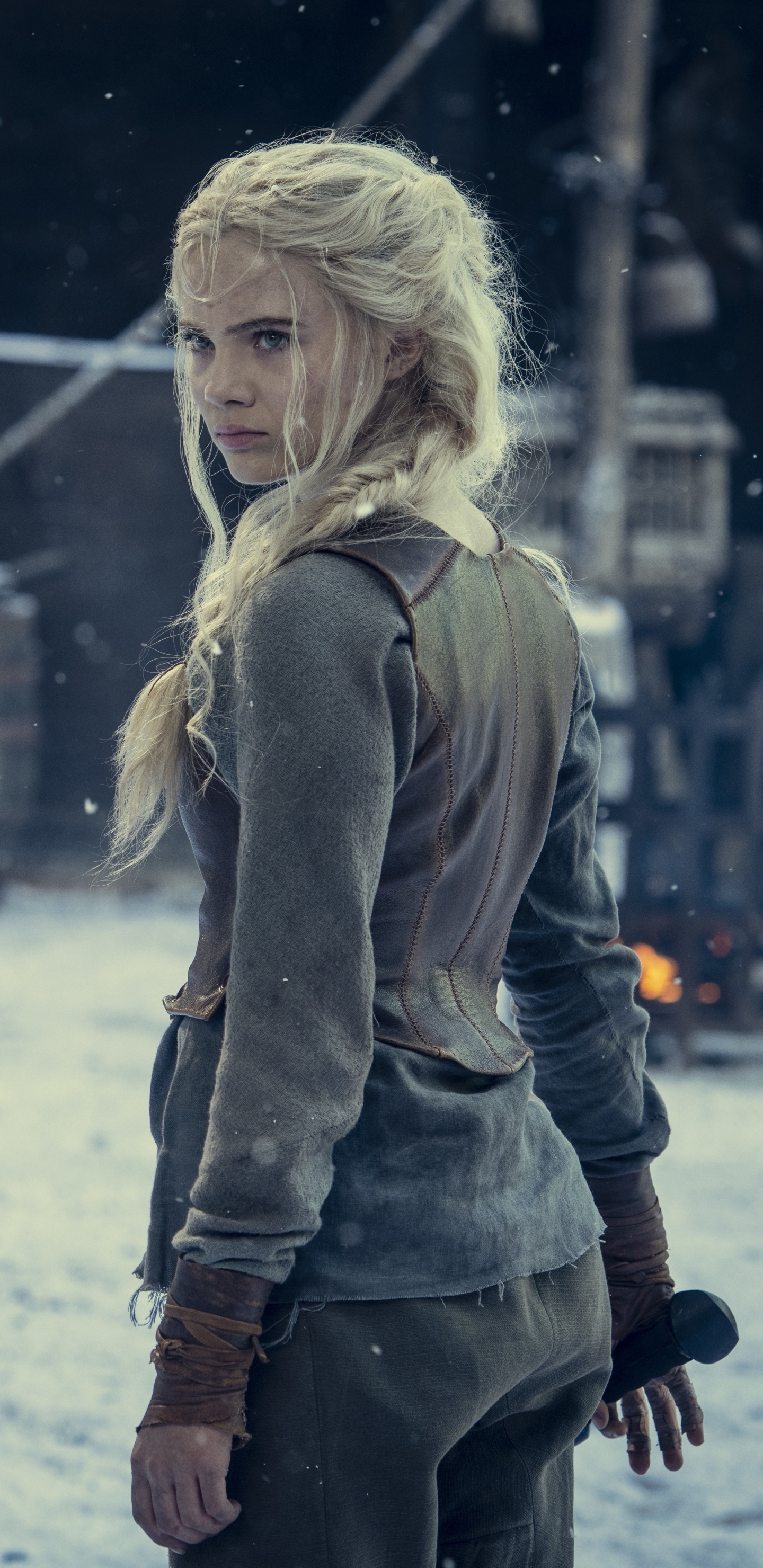 Free download wallpaper Tv Show, The Witcher, Ciri (The Witcher), Freya Allan on your PC desktop