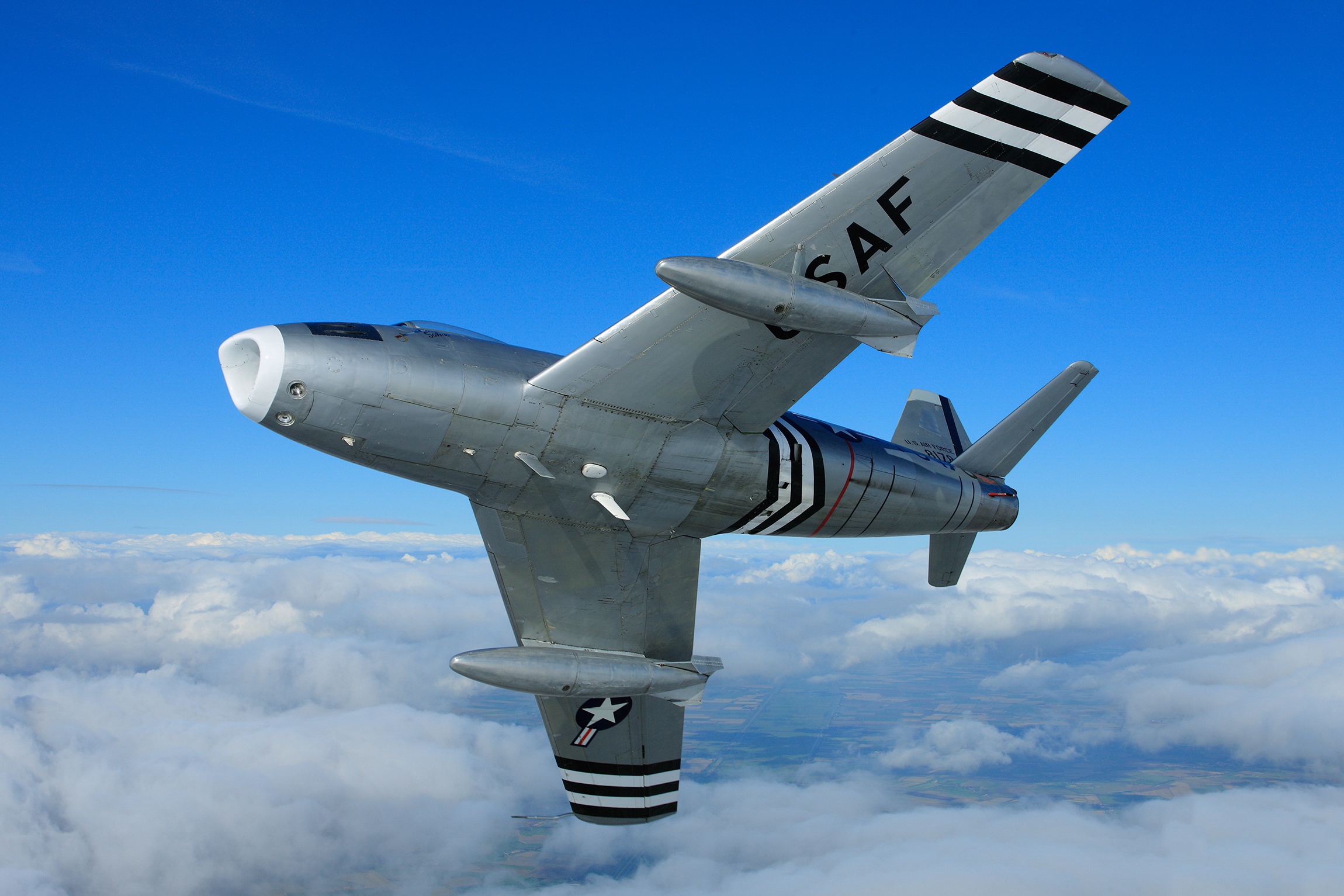 無料モバイル壁紙戦闘機, 航空機, ジェット戦闘機, 軍隊, ノース アメリカン F 86 セイバーをダウンロードします。