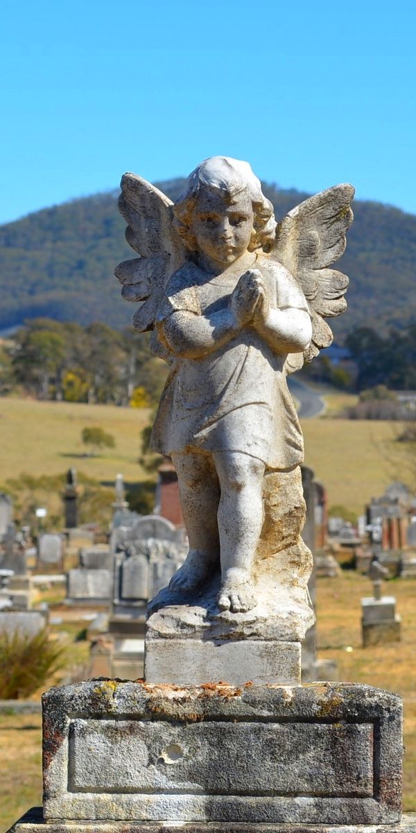 Fond d'écran HD Religieux, Cimetière, Statue D'ange, Ange, La Tombe — free download