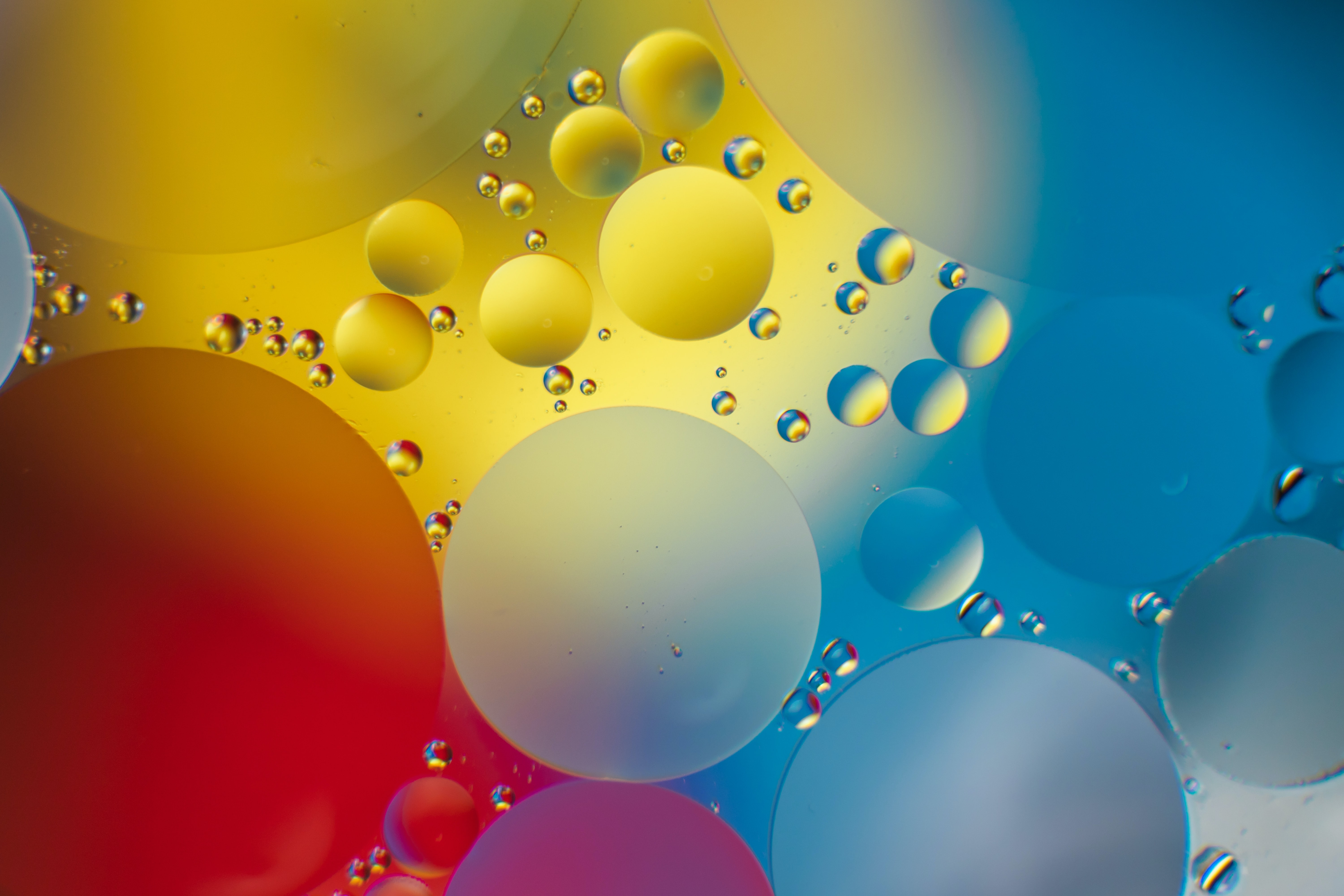 Laden Sie das Abstrakt, Wasser, Blendung, Kreise, Gradient, Farbverlauf, Bubbles-Bild kostenlos auf Ihren PC-Desktop herunter