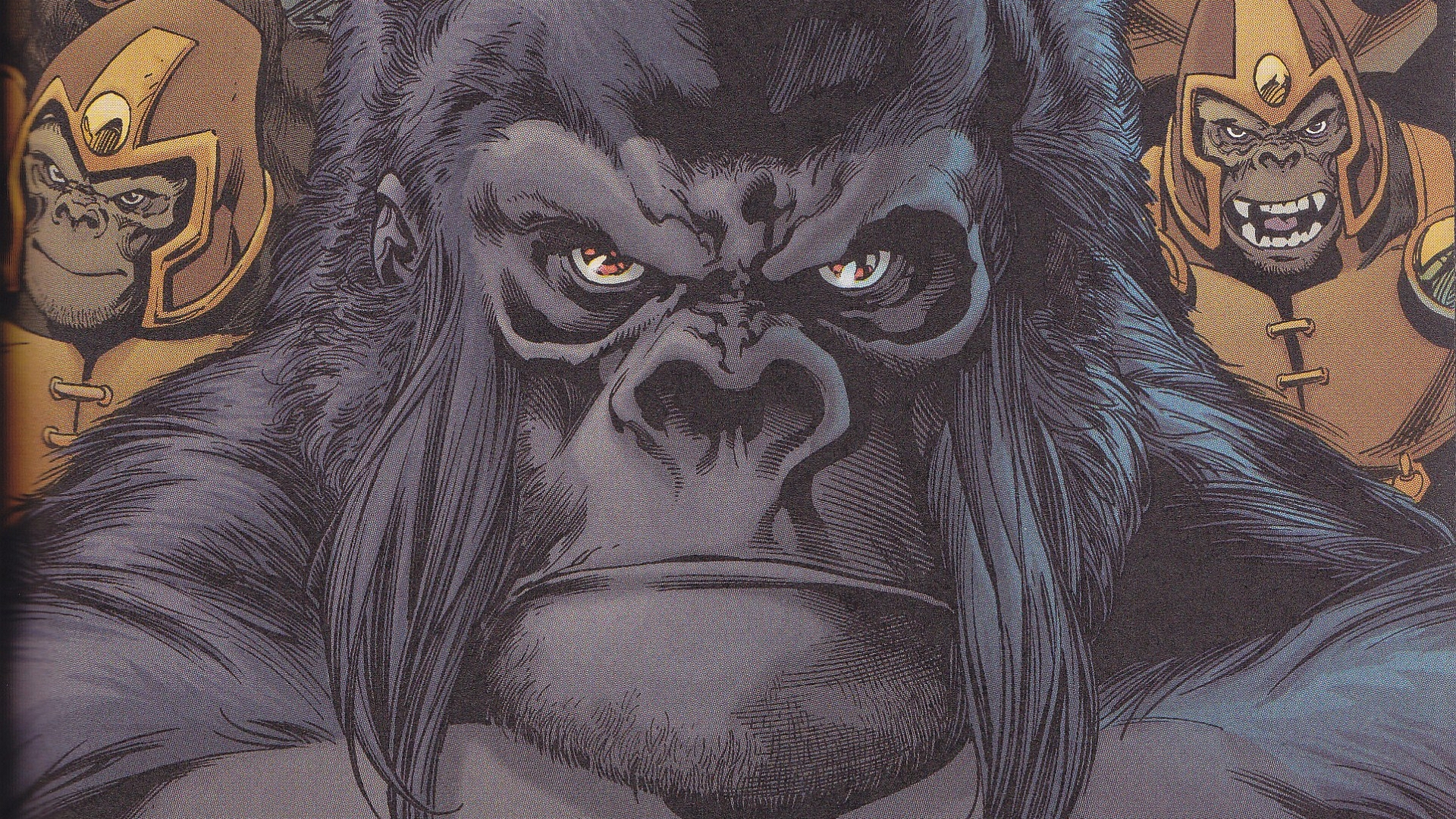 620707 baixar papel de parede história em quadrinhos, gorila grodd - protetores de tela e imagens gratuitamente
