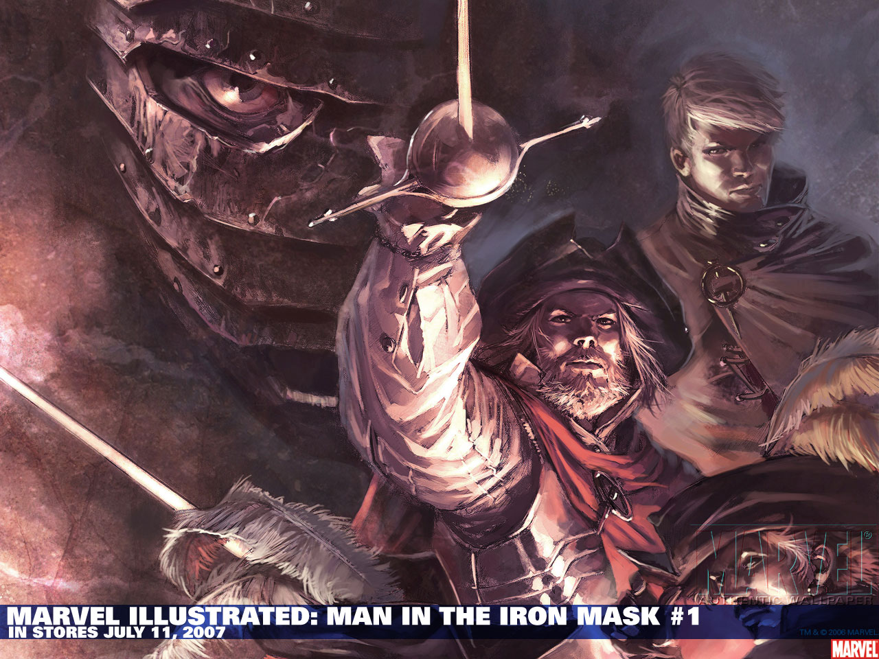 Descargar fondos de escritorio de Marvel Illustrated: El Hombre De La Máscara De Hierro HD