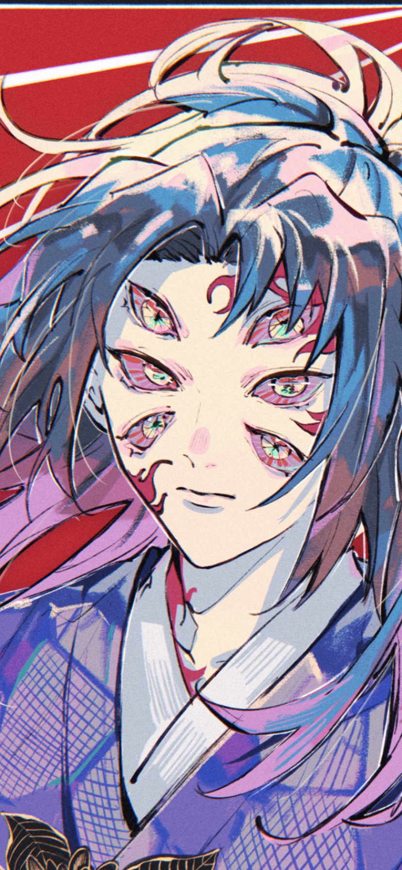 Descarga gratuita de fondo de pantalla para móvil de Animado, Demon Slayer: Kimetsu No Yaiba, Kokushibo (Asesino De Demonios).