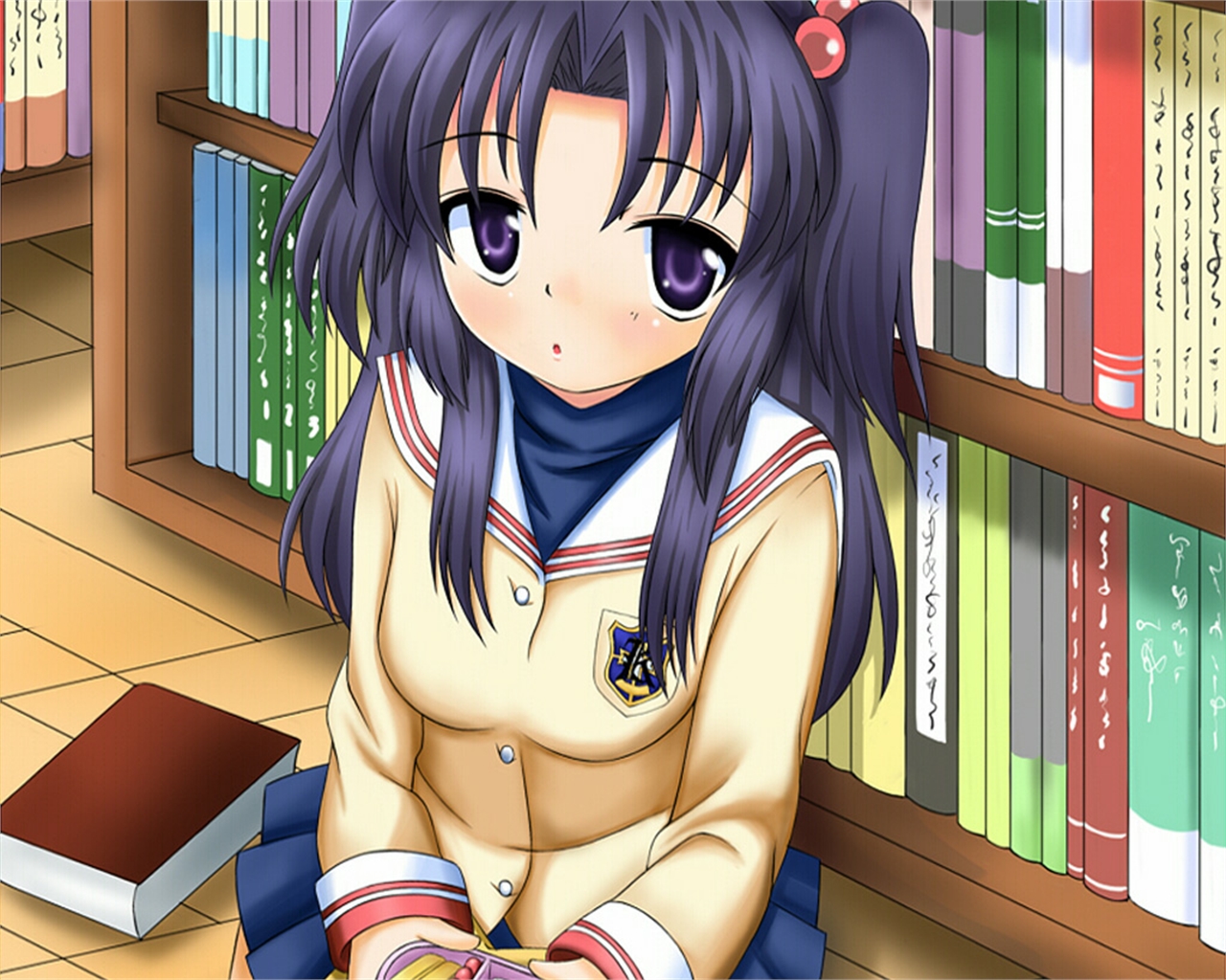 Téléchargez des papiers peints mobile Animé, Clannad, Kotomi Ichinose gratuitement.