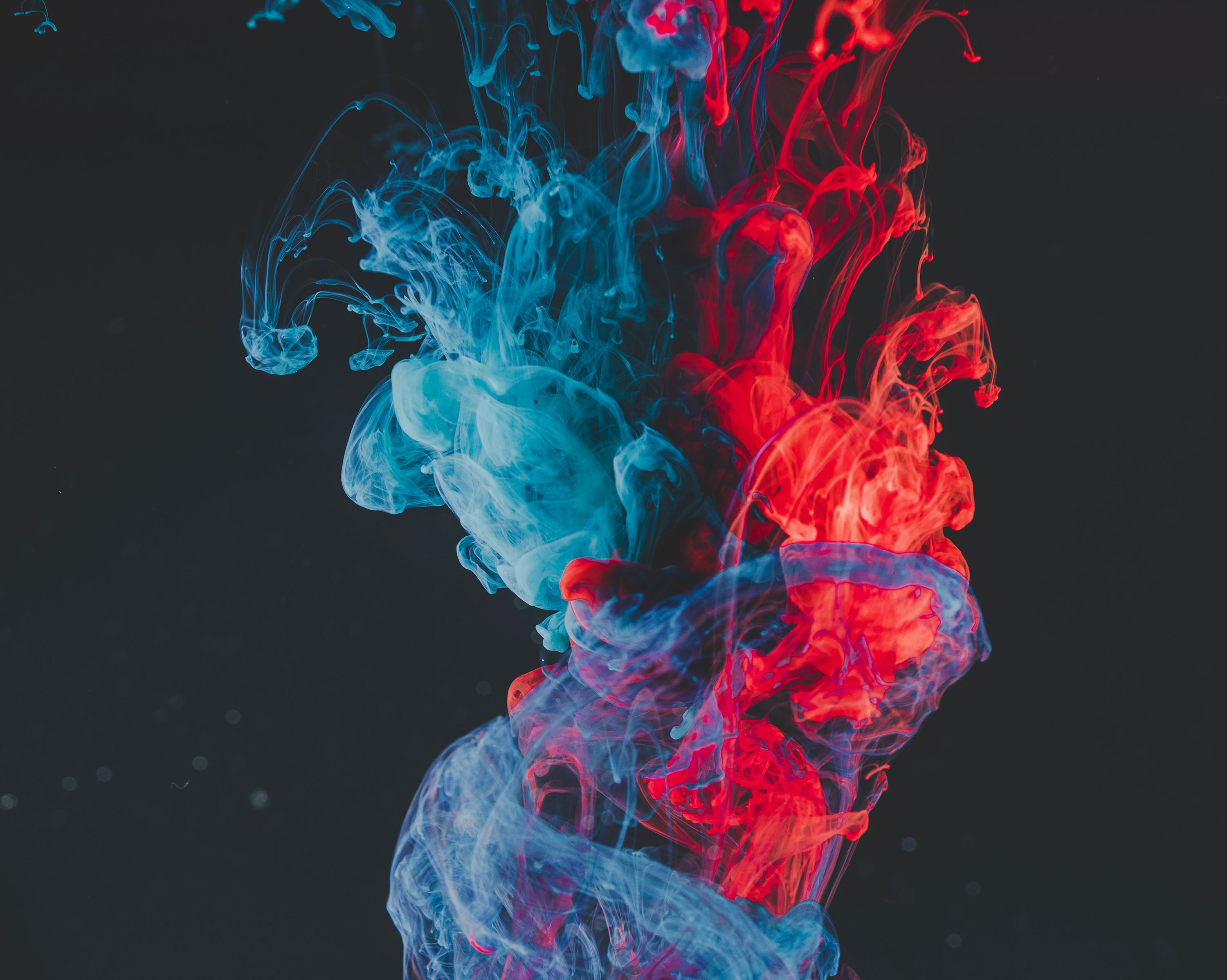 Скачать обои бесплатно Дым, Синий, Цвета, Абстрактные картинка на рабочий стол ПК