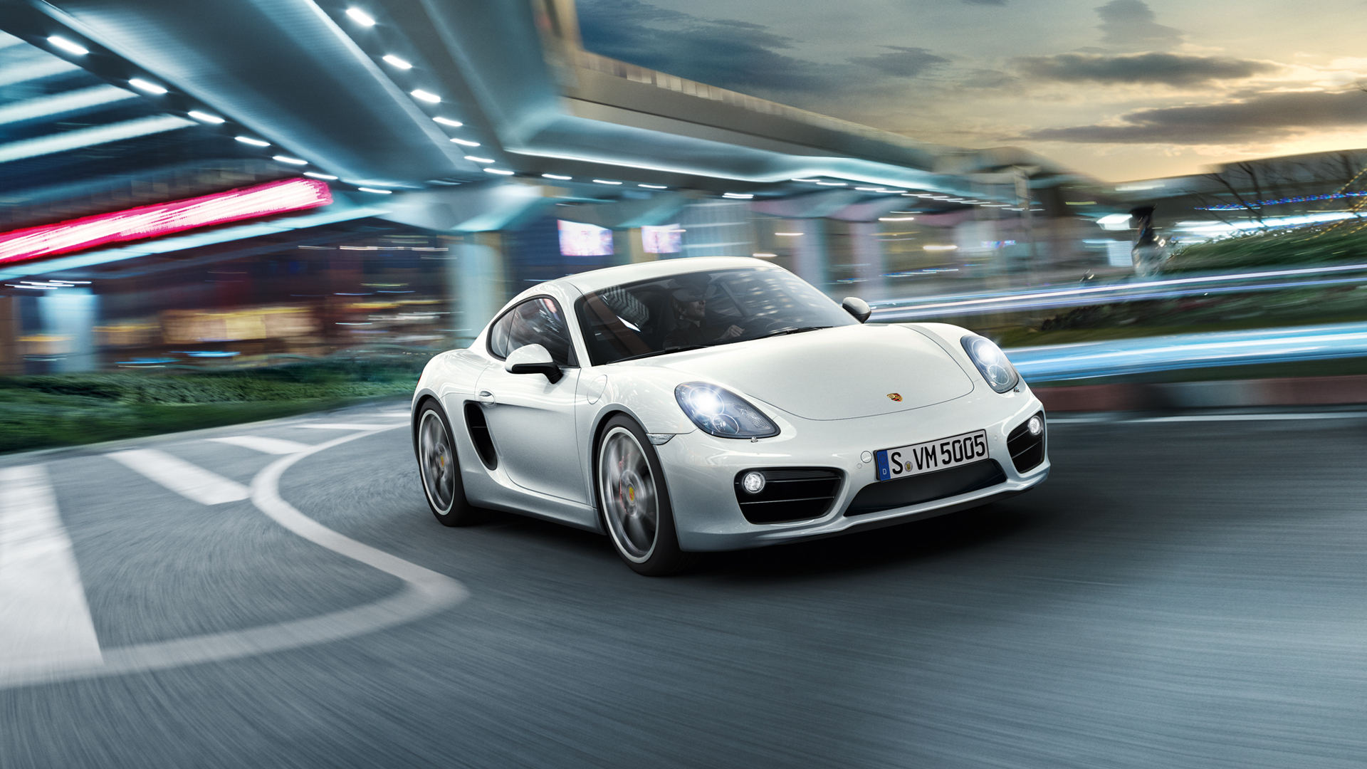 Download mobile wallpaper Porsche Cayman S, Porsche Cayman, White Car, Porsche, Vehicles, Car for free.