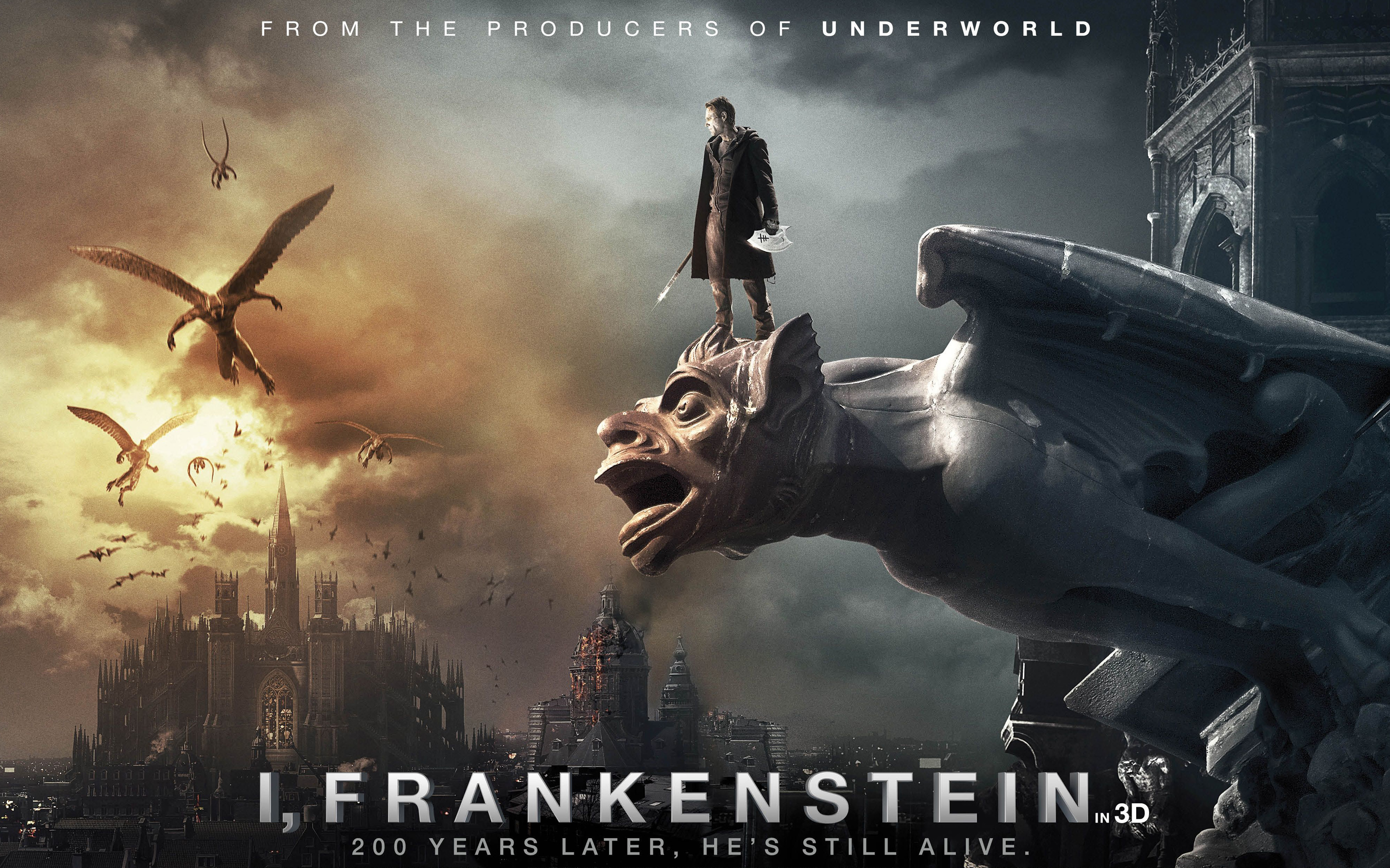 Laden Sie I Frankenstein HD-Desktop-Hintergründe herunter