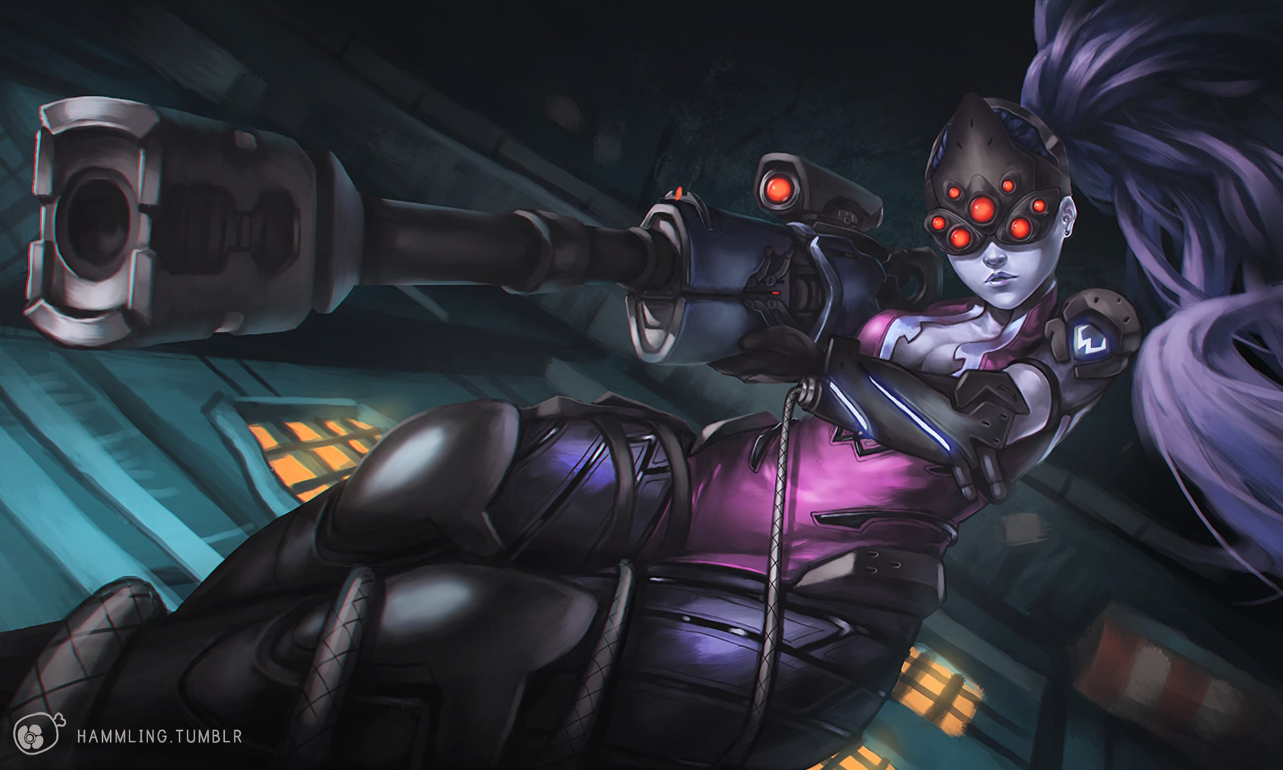 Download mobile wallpaper Overwatch, Video Game, Sniper, Widowmaker (Overwatch), Amélie Lacroix for free.